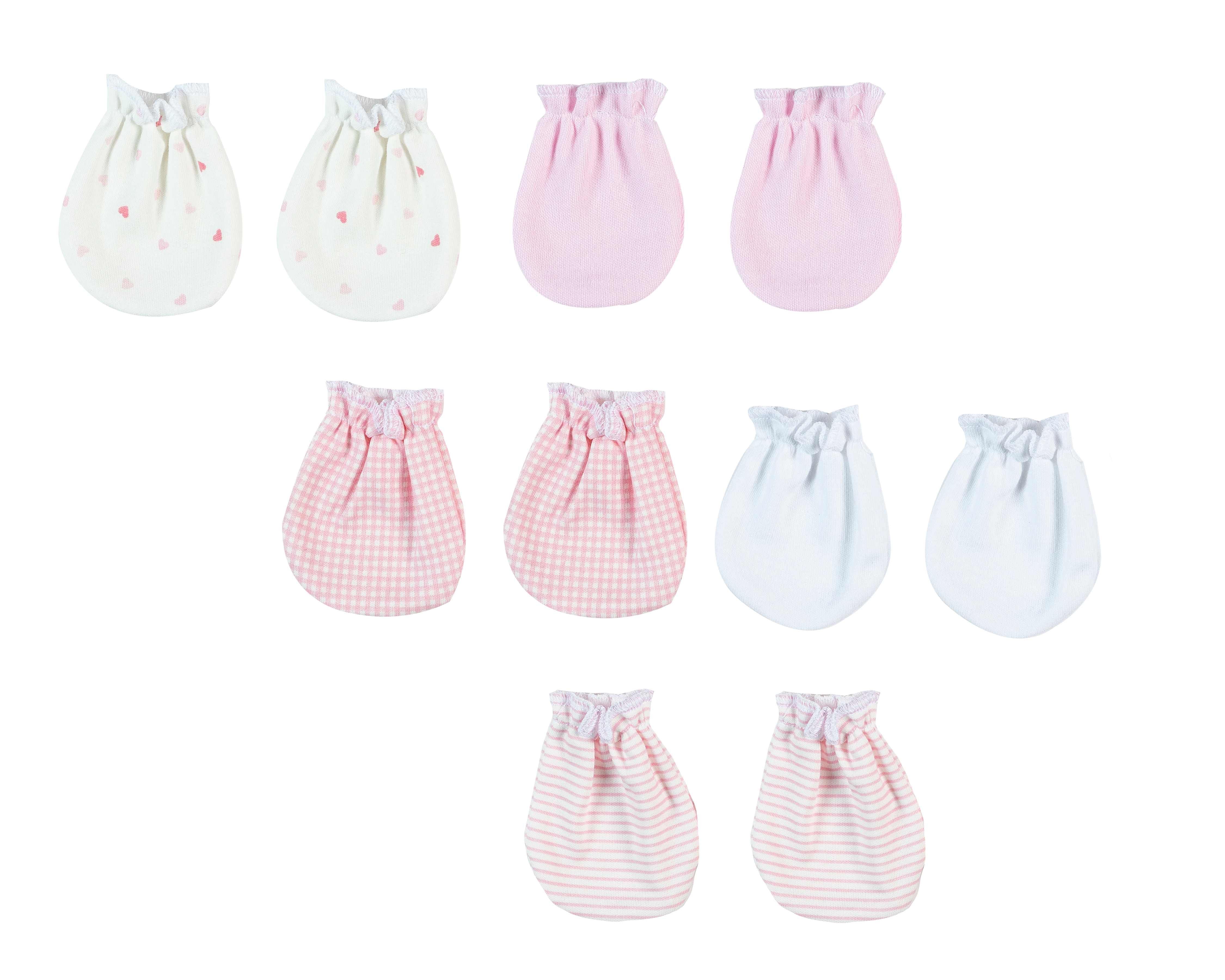 Guantes Baby Colors de Algodón 5 Pares