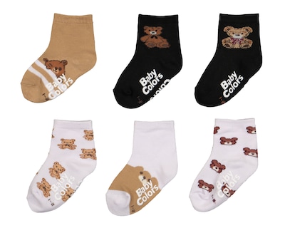 Foto 1 | Foto 1 | Calcetas Baby Colors para Bebé Niño con Estampado 6 Pares