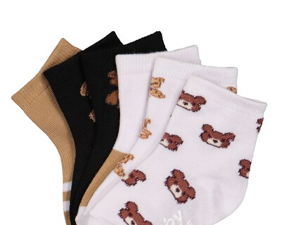 Foto 2 | Foto 2 | Calcetas Baby Colors para Bebé Niño con Estampado 6 Pares