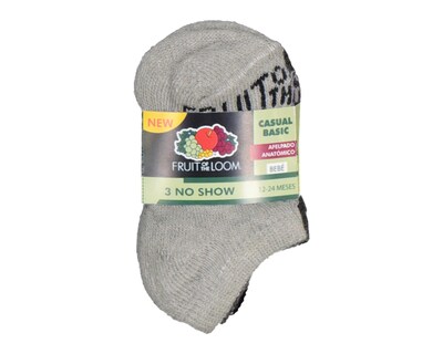 Foto 3 | Foto 3 | Calcetas Fruit of the Loom para Bebé 3 Pares