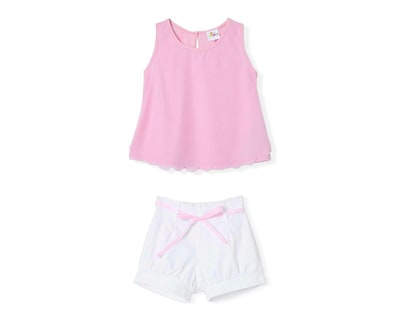 Foto 1 | Foto 1 | Conjunto con Short Baby Colors para Bebé Niña