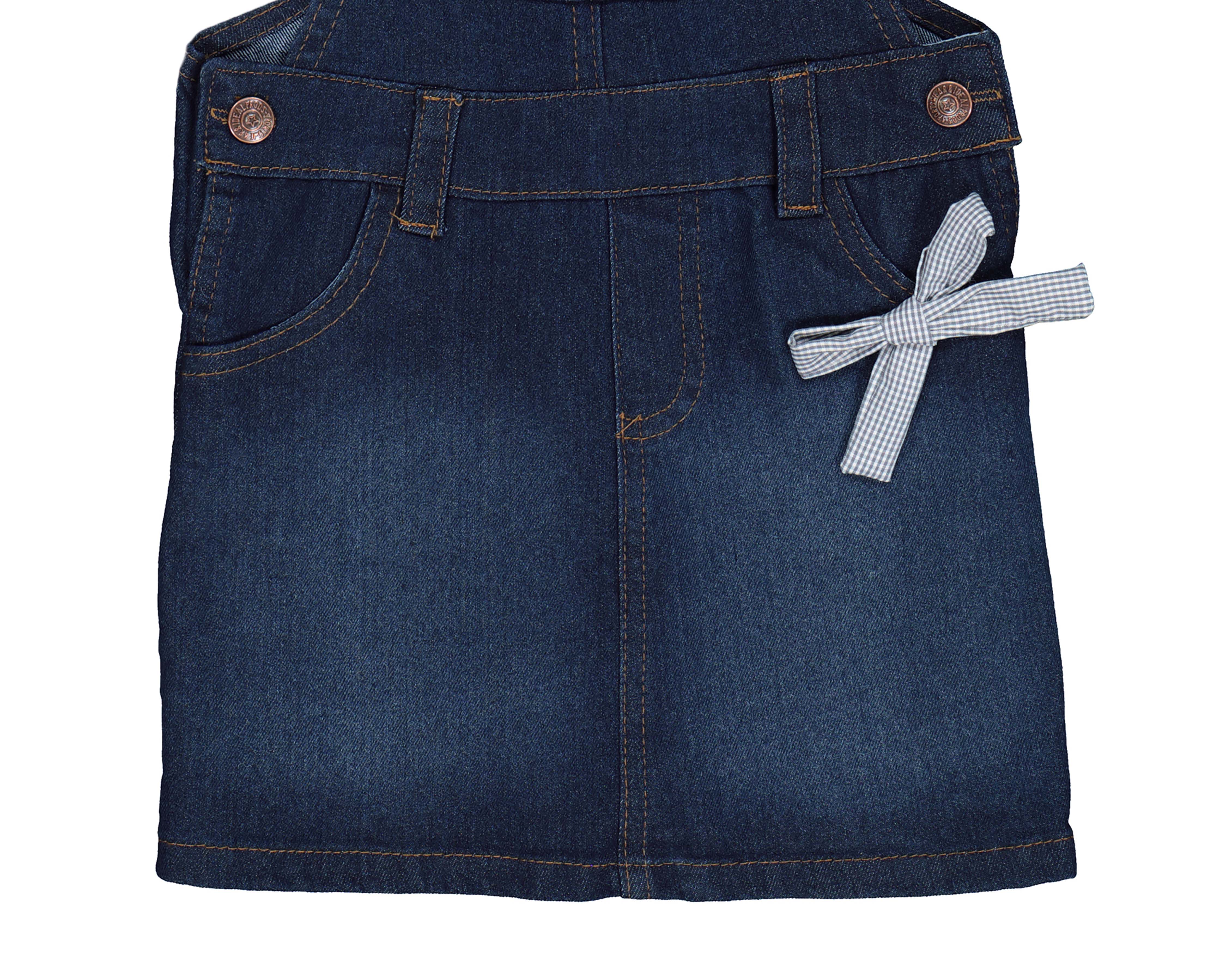 Foto 5 pulgar | Foto 4 | Overol con Blusa para Bebé Niña Baby Colors