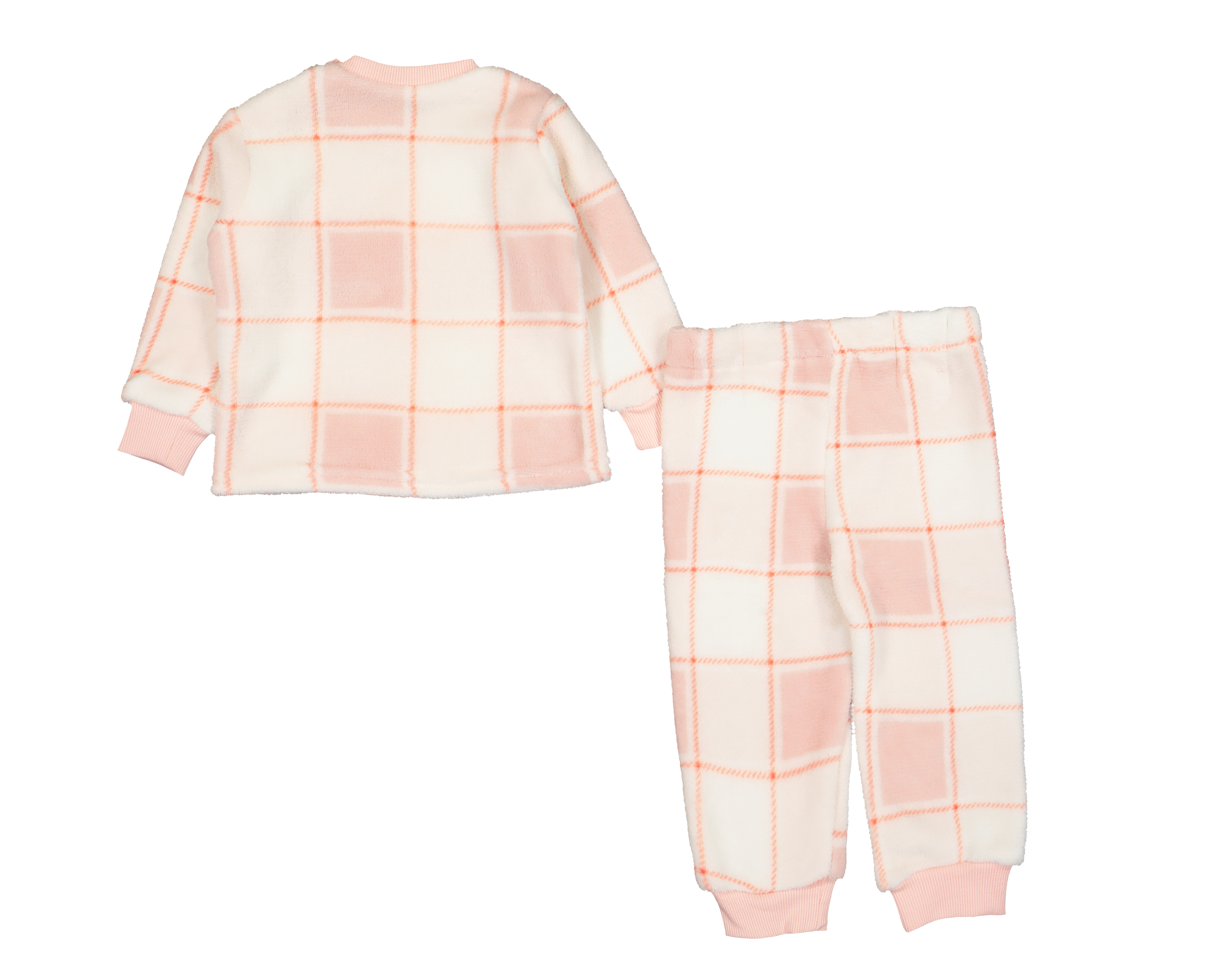 Foto 3 pulgar | Foto 2 | Pijama Baby Colors a Cuadros para Bebé Niña