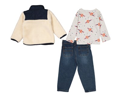 Foto 2 | Foto 2 | Playera y Pantalón Baby Colors para Bebé Niño 3 Piezas