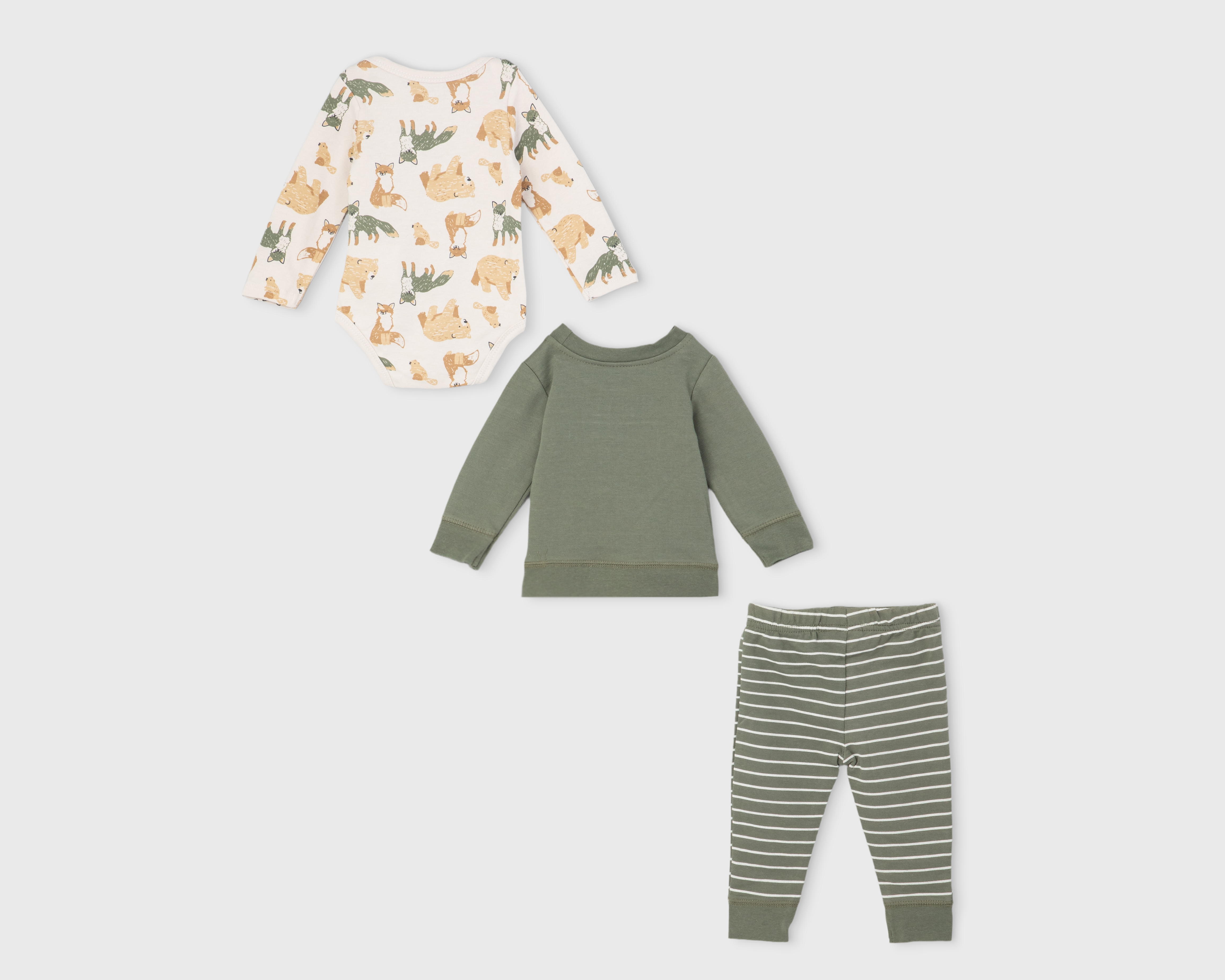 Foto 2 | Foto 2 | Conjunto para Bebé Niño Baby Colors 3 Piezas