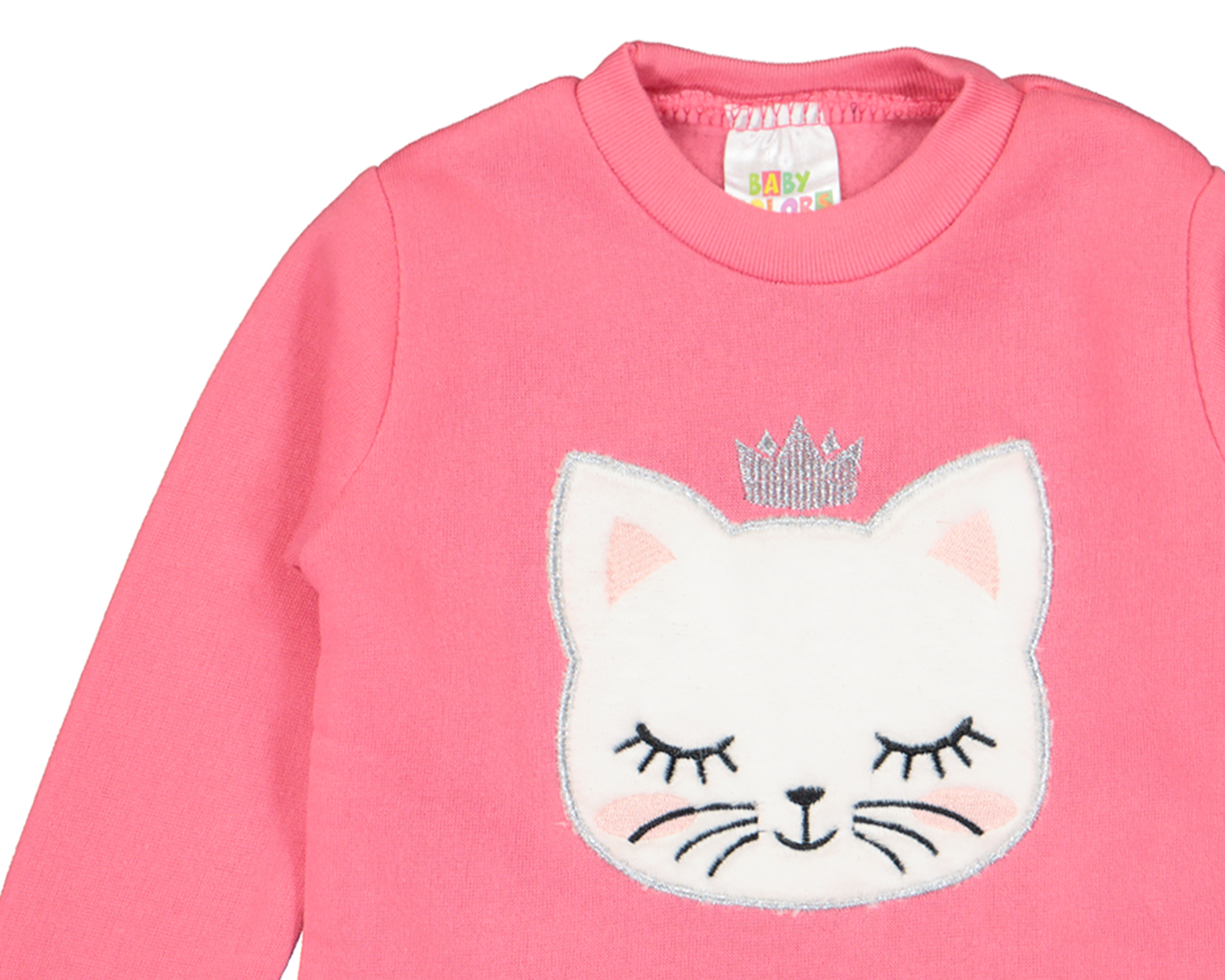 Foto 5 | Foto 5 | Sudadera y Pants Baby Colors para Bebé Niña 4 Piezas