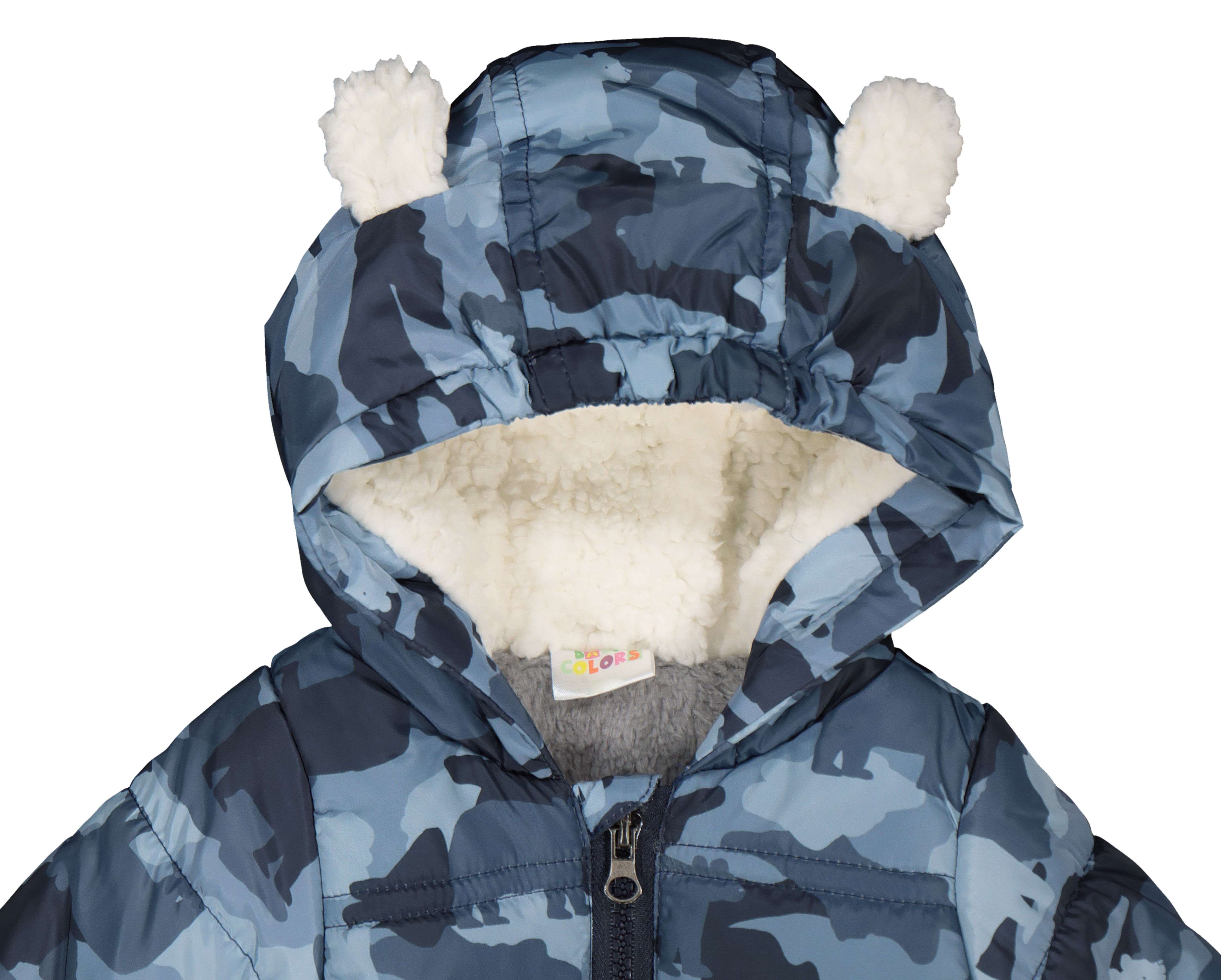 Foto 4 pulgar | Foto 3 | Chamarra Baby Colors para Bebé Niño