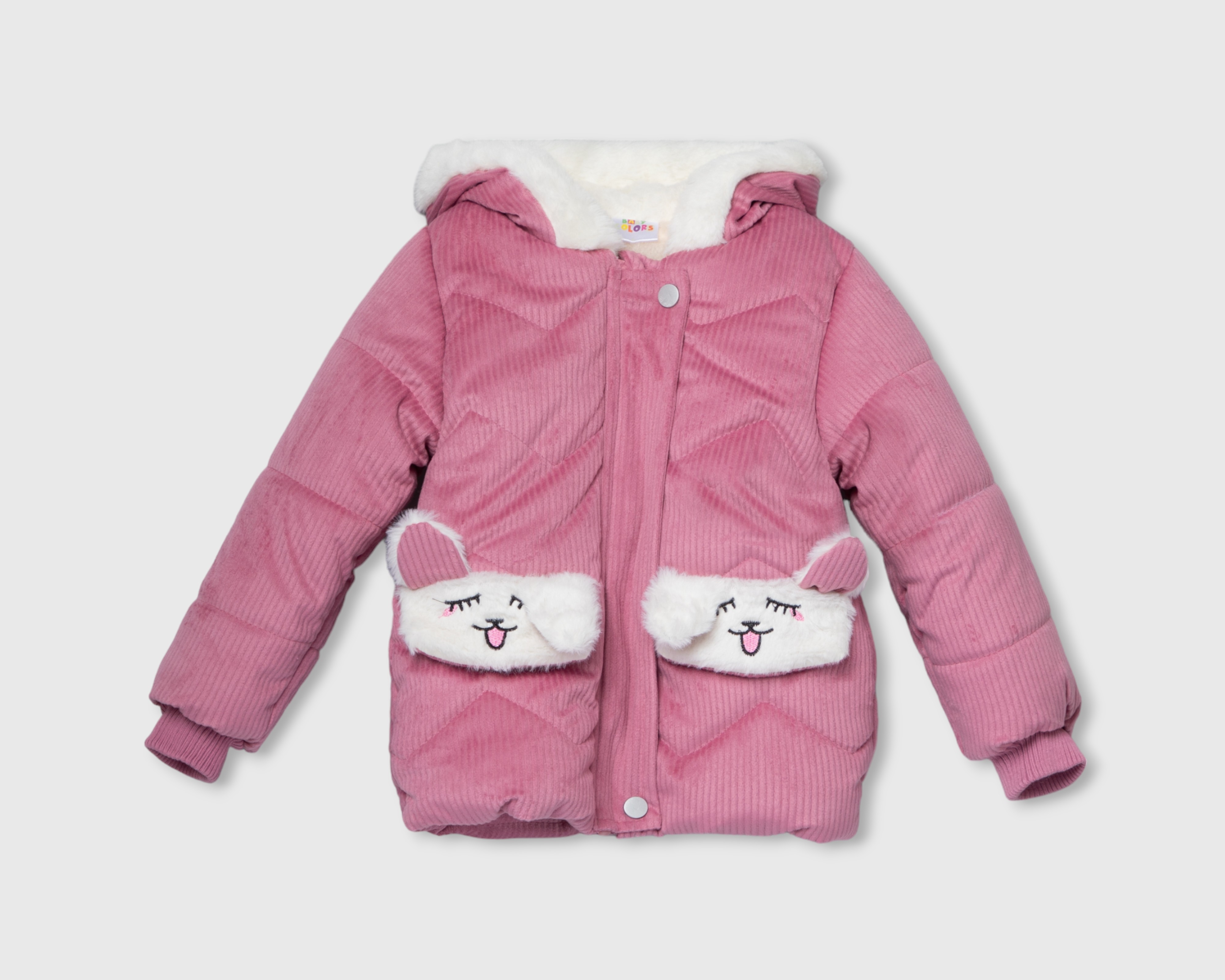 Foto 2 pulgar | Foto 1 | Chamarra Baby Colors para Bebé Niña