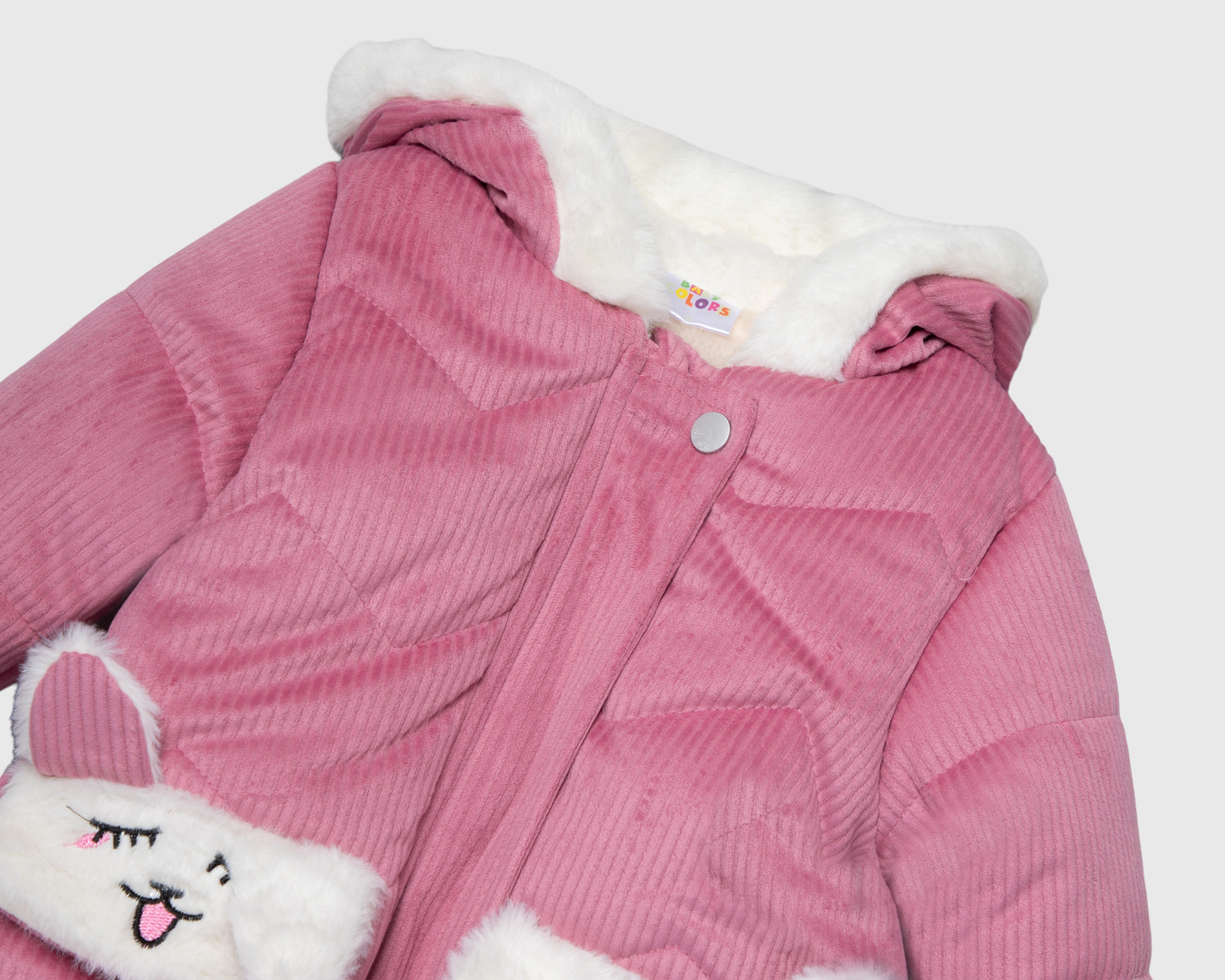 Foto 4 pulgar | Foto 3 | Chamarra Baby Colors para Bebé Niña