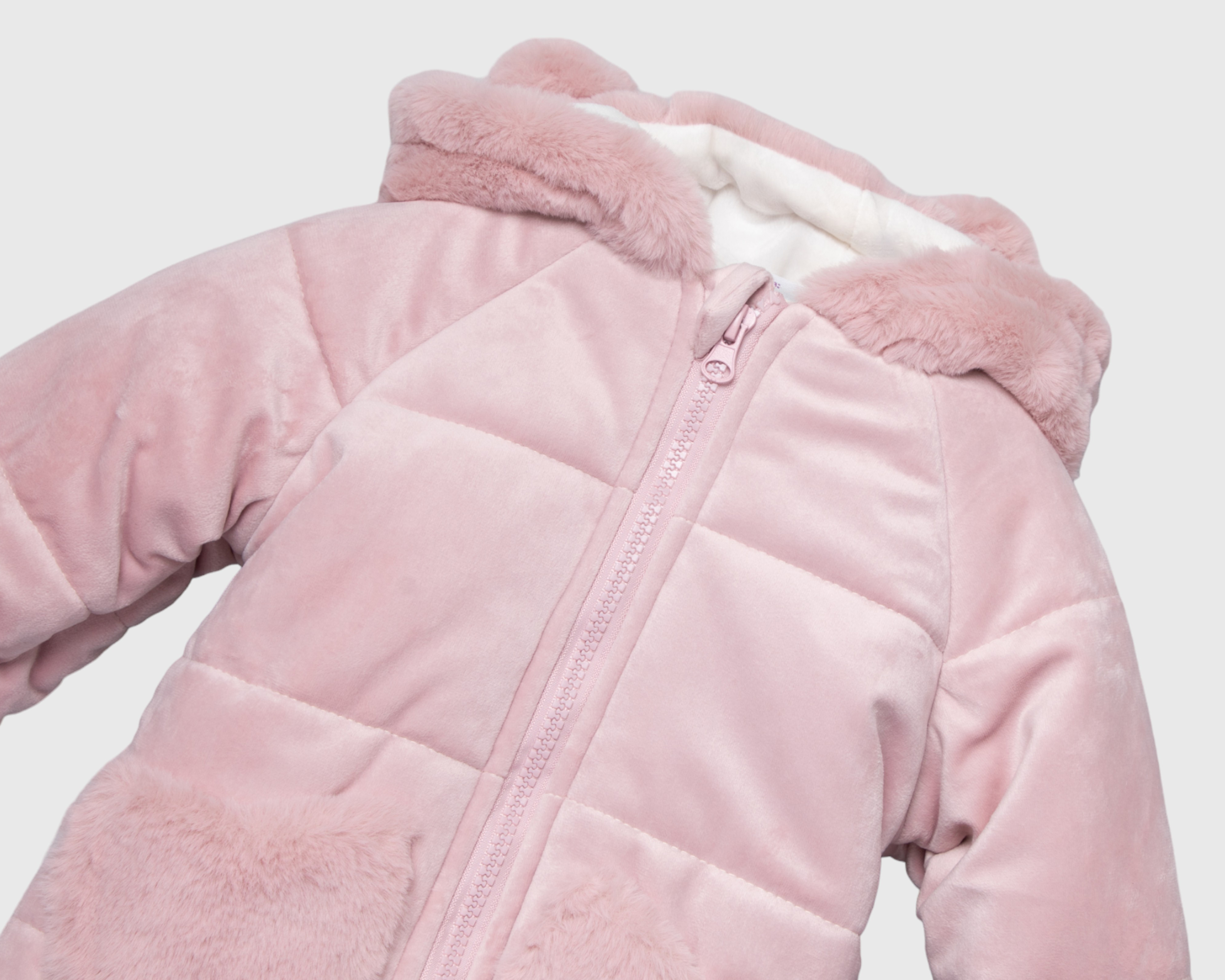 Foto 4 pulgar | Foto 3 | Chamarra Baby Colors para Bebé Niña