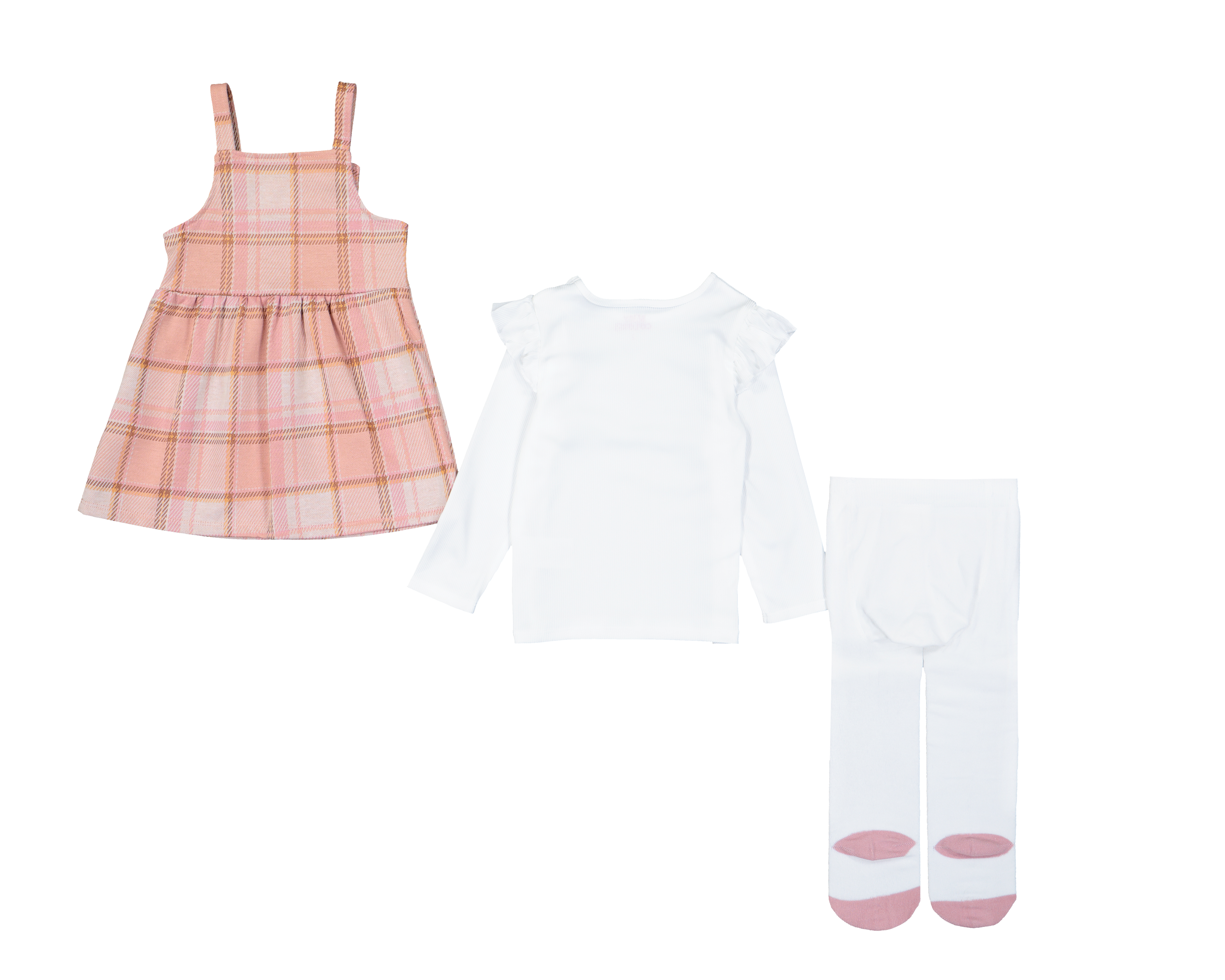 Foto 3 pulgar | Foto 2 | Overol y Blusa Baby Colors para Bebé Niña 3 Piezas