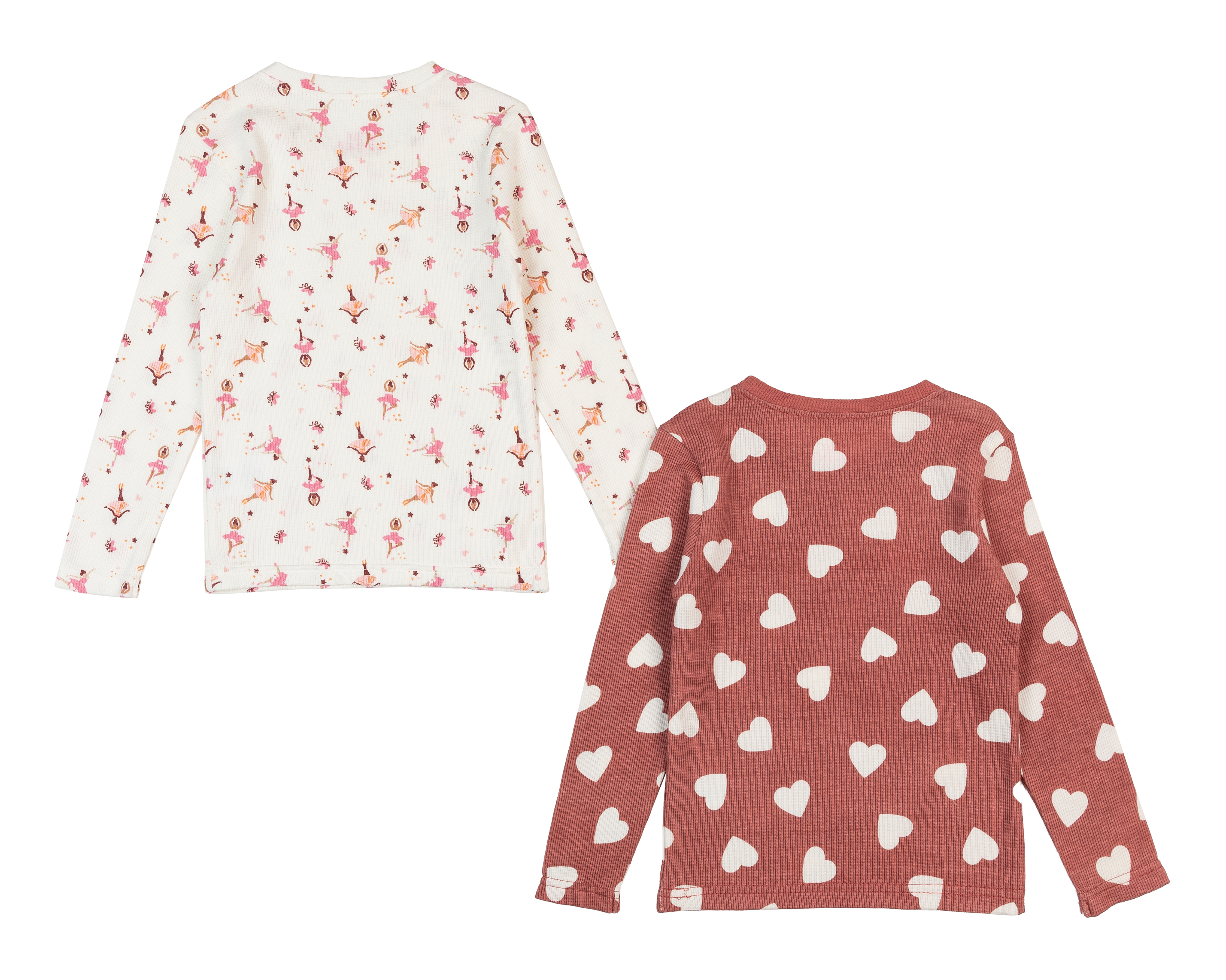 Foto 3 pulgar | Foto 2 | Playera Baby Colors de Algodón para Bebé Niña 2 Piezas