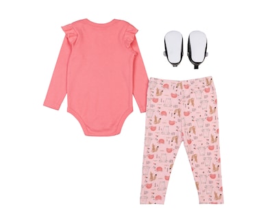 Foto 2 | Foto 2 | Conjunto Baby Colors para Bebé Niña 3 Piezas