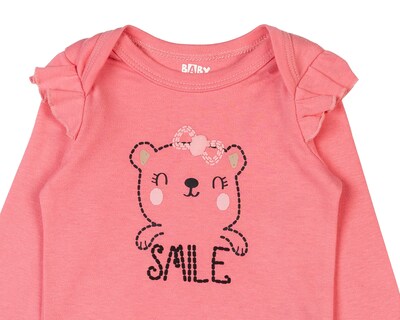 Foto 3 | Foto 3 | Conjunto Baby Colors para Bebé Niña 3 Piezas