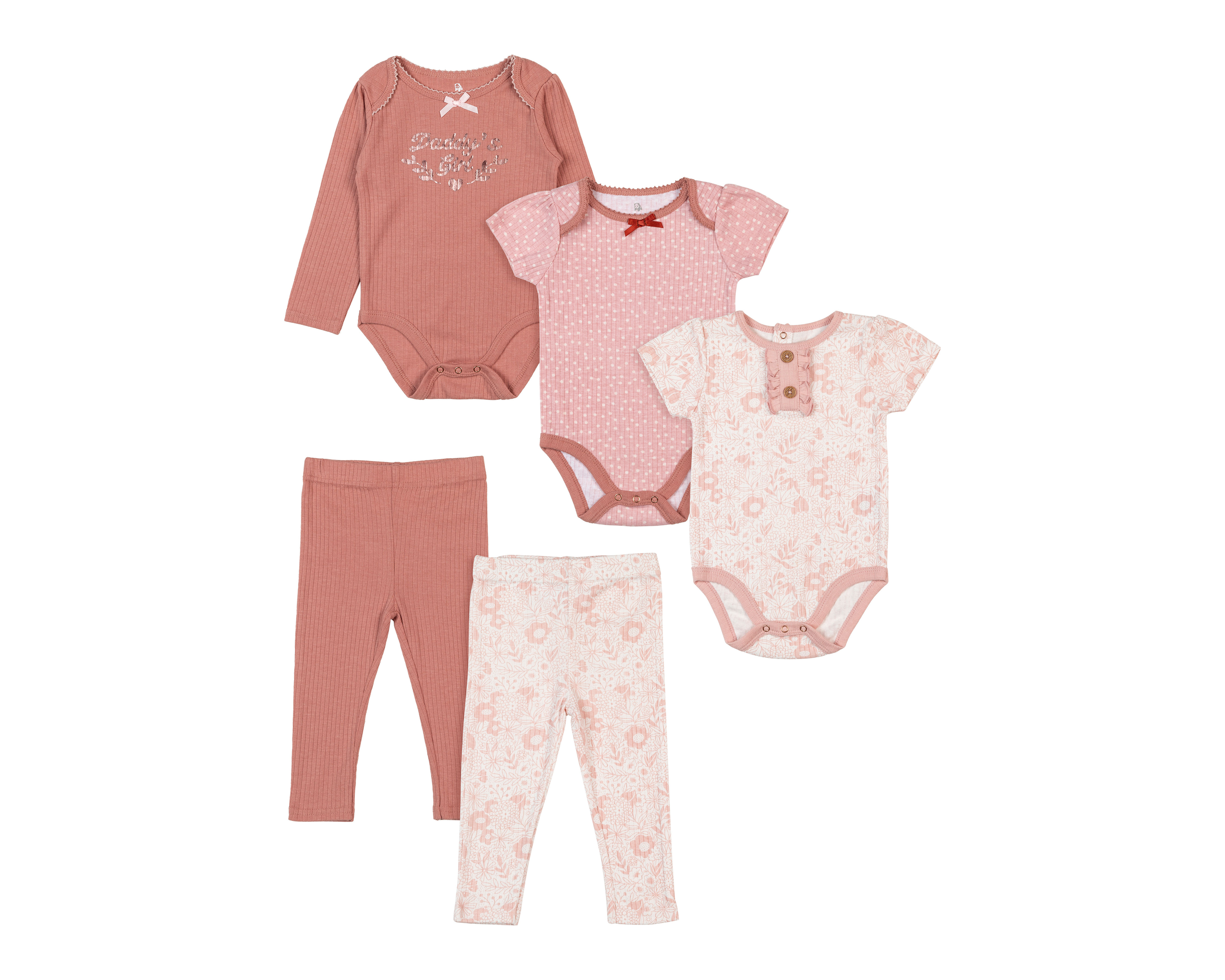 Foto 2 pulgar | Foto 1 | Pañalero Bam-Bu para Bebé Niña 5 Piezas