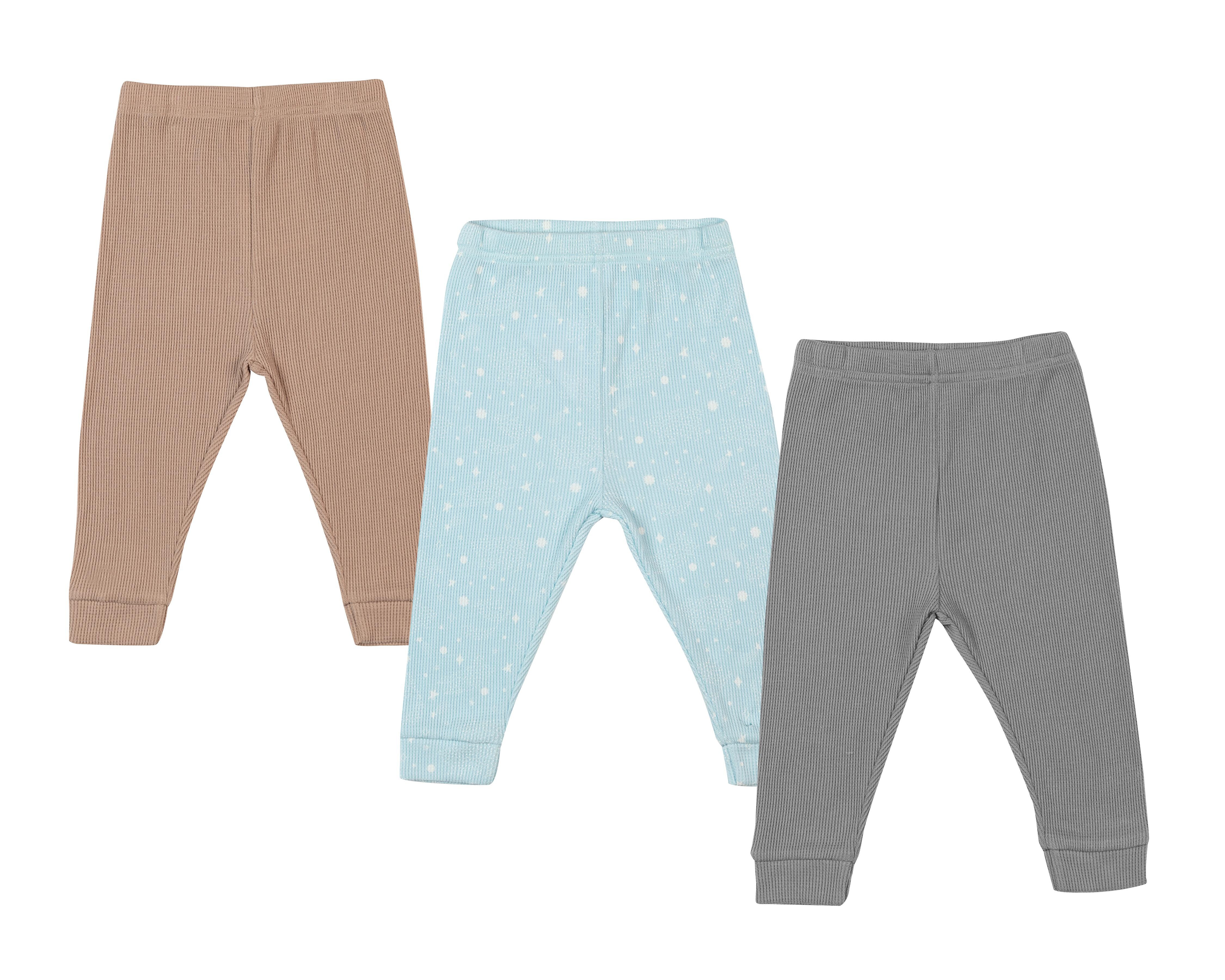 Pantalón para Bebé Niño Bam-Bu de Algodón 3 Piezas