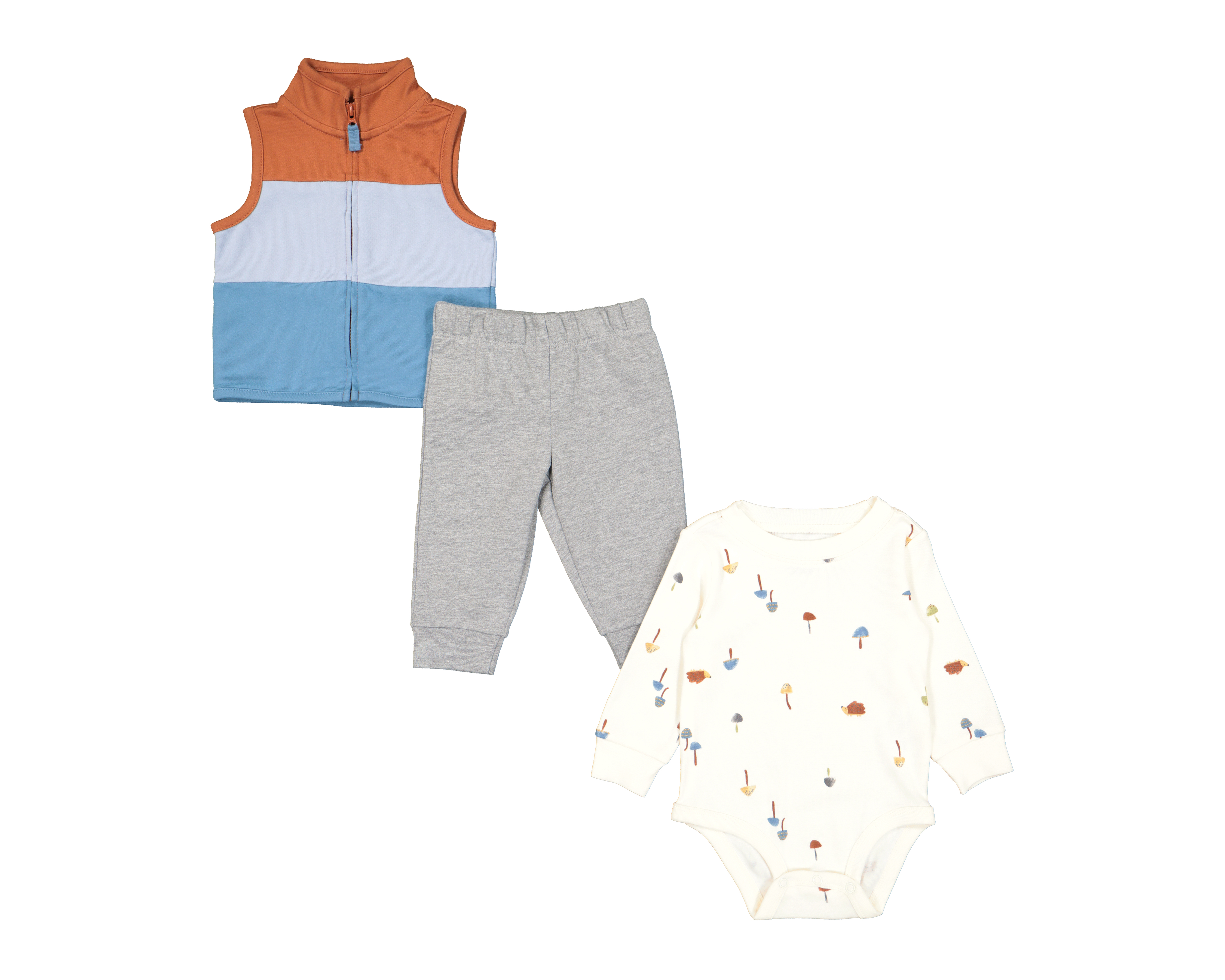 Foto 1 | Foto 1 | Pañalero, Pants y Chaleco Carter's para Bebé Niño