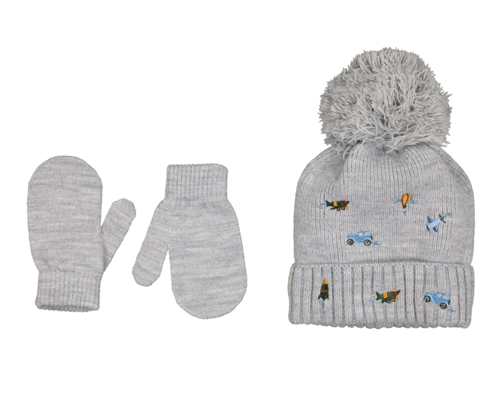 Foto 2 pulgar | Foto 1 | Gorro y Guantes para Bebé Niño Baby Colors 3 Piezas