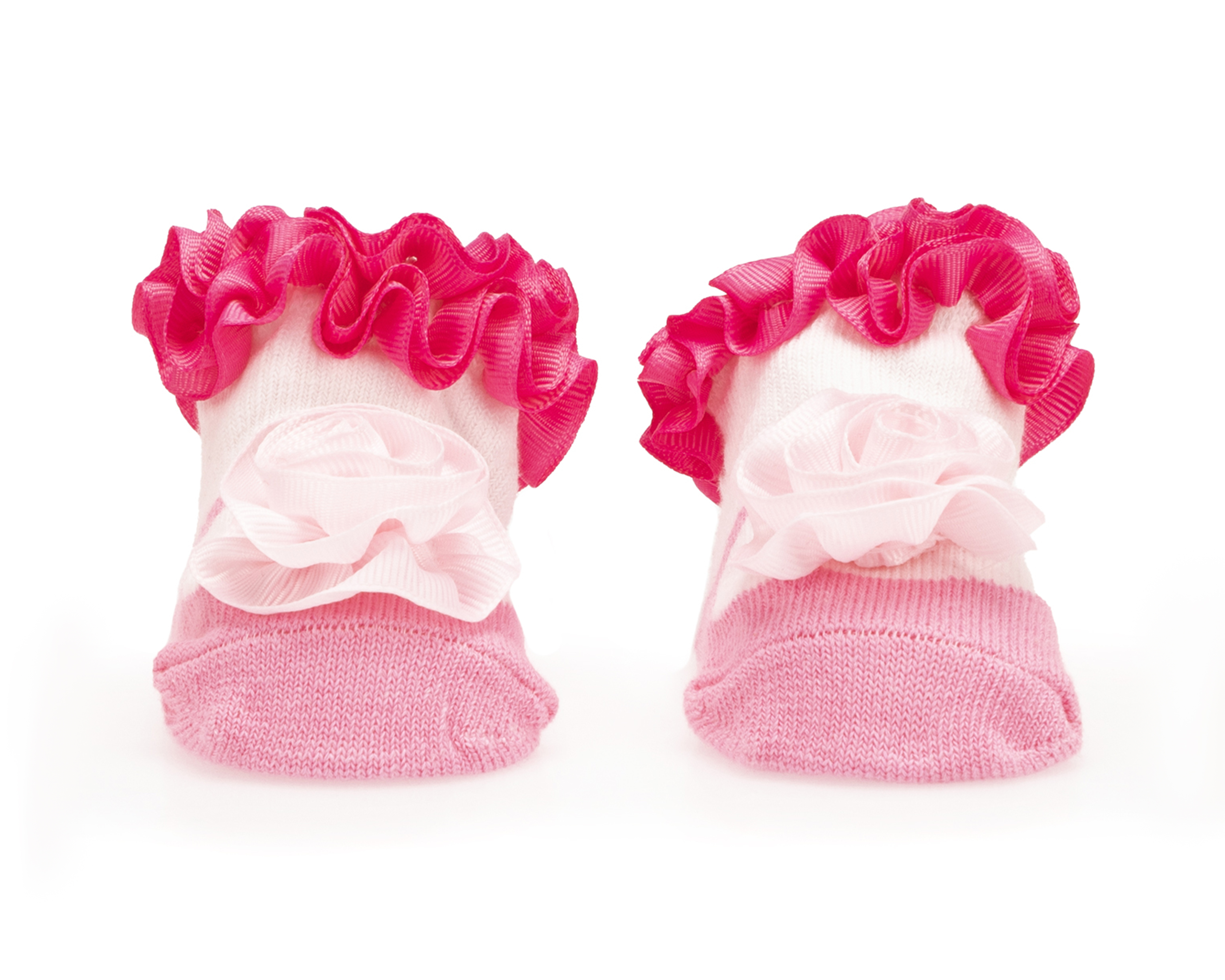 Foto 4 pulgar | Foto 3 | Calcetas Baby Colors para Bebé Niña 3 Pares