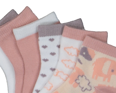 Foto 2 | Foto 2 | Calcetas Baby Colors para Bebé Niña 6 Pares