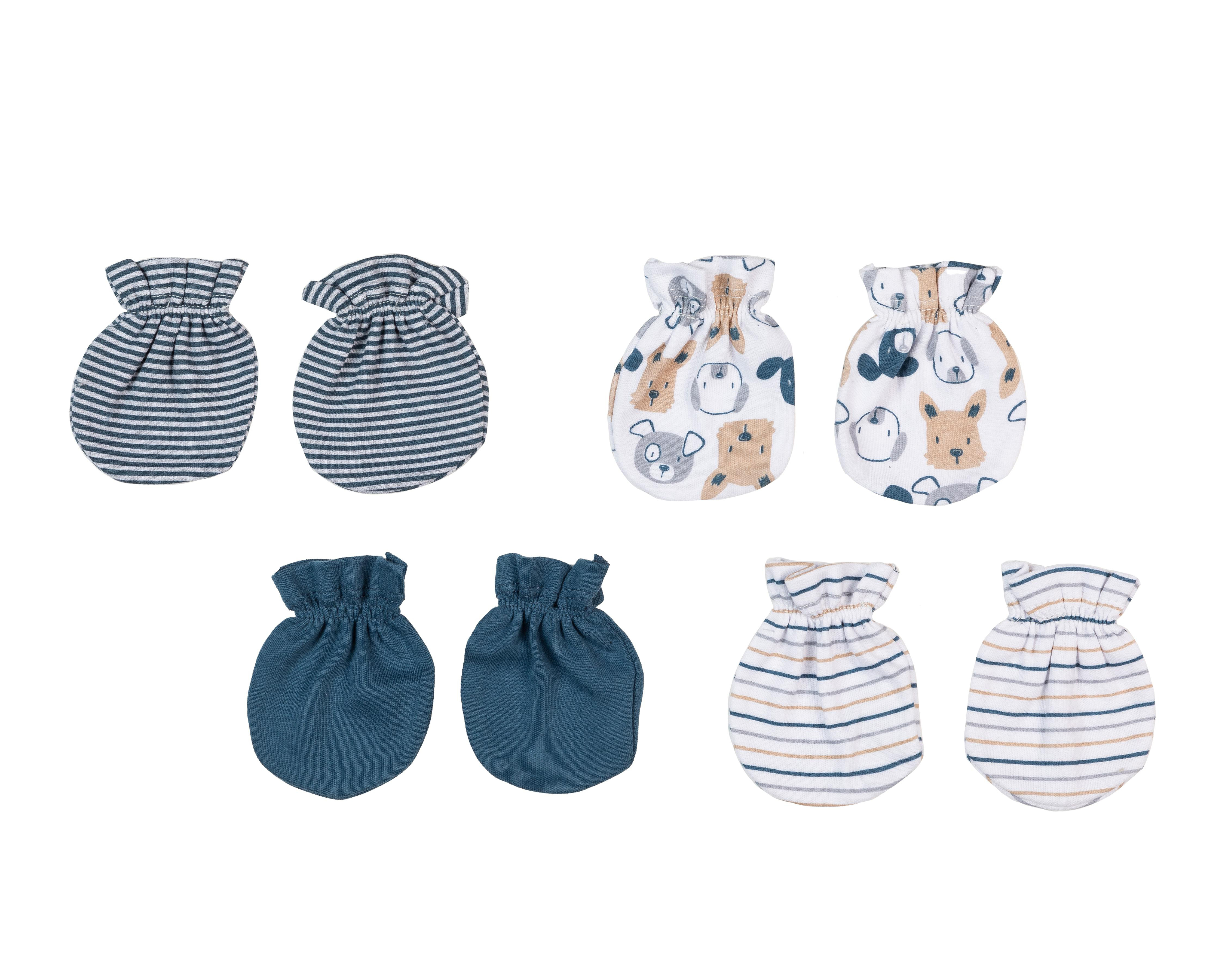 Foto 1 | Foto 1 | Guantes de Algodón Baby Colors para Bebé Niño 4 Pares