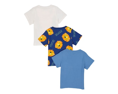 Foto 2 | Foto 2 | Playera para Bebé Niño Baby Colors de Algodón 3 Piezas