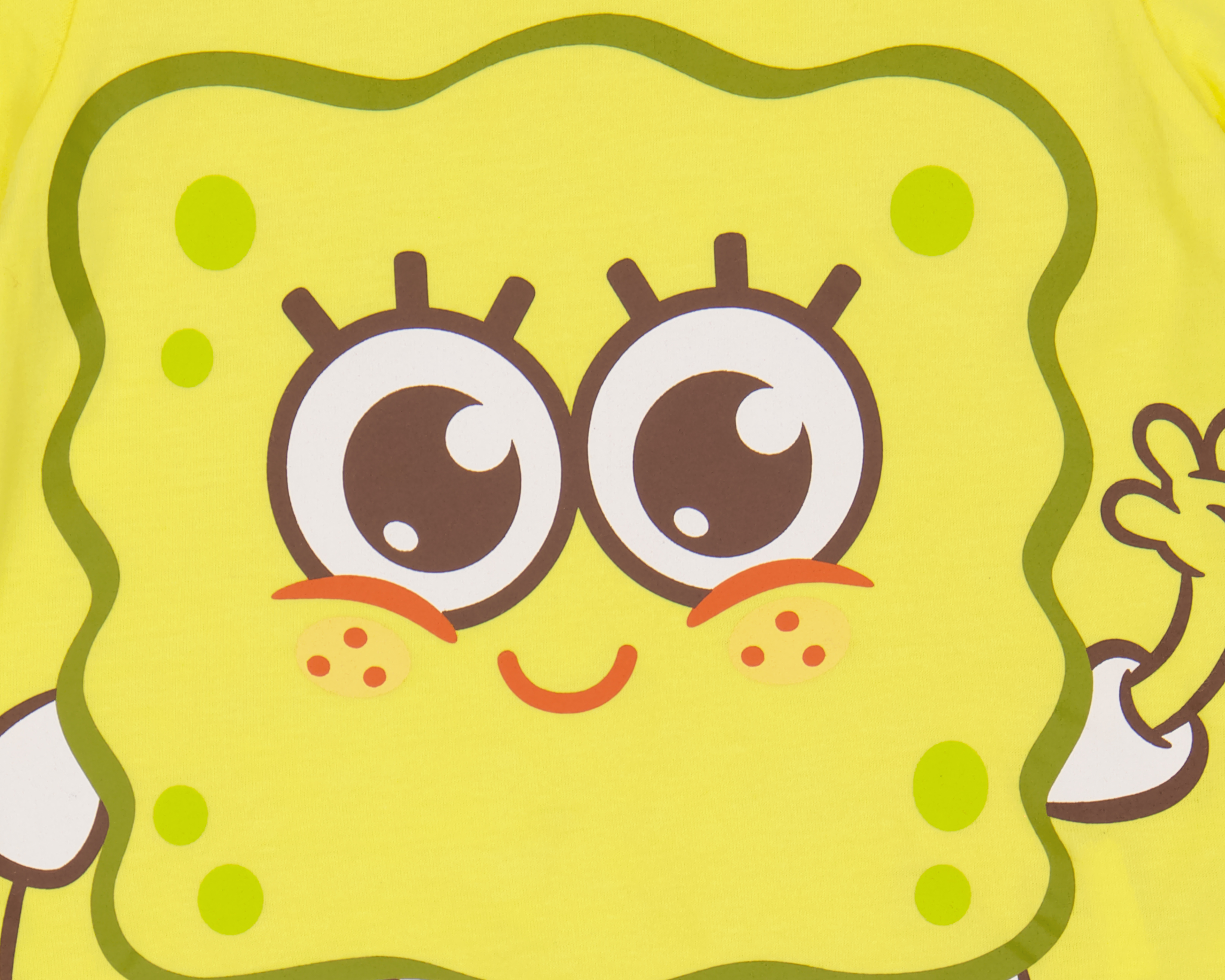 Foto 4 | Foto 4 | Playera para Bebé Niño Bob Esponja de Algodón 3 Piezas