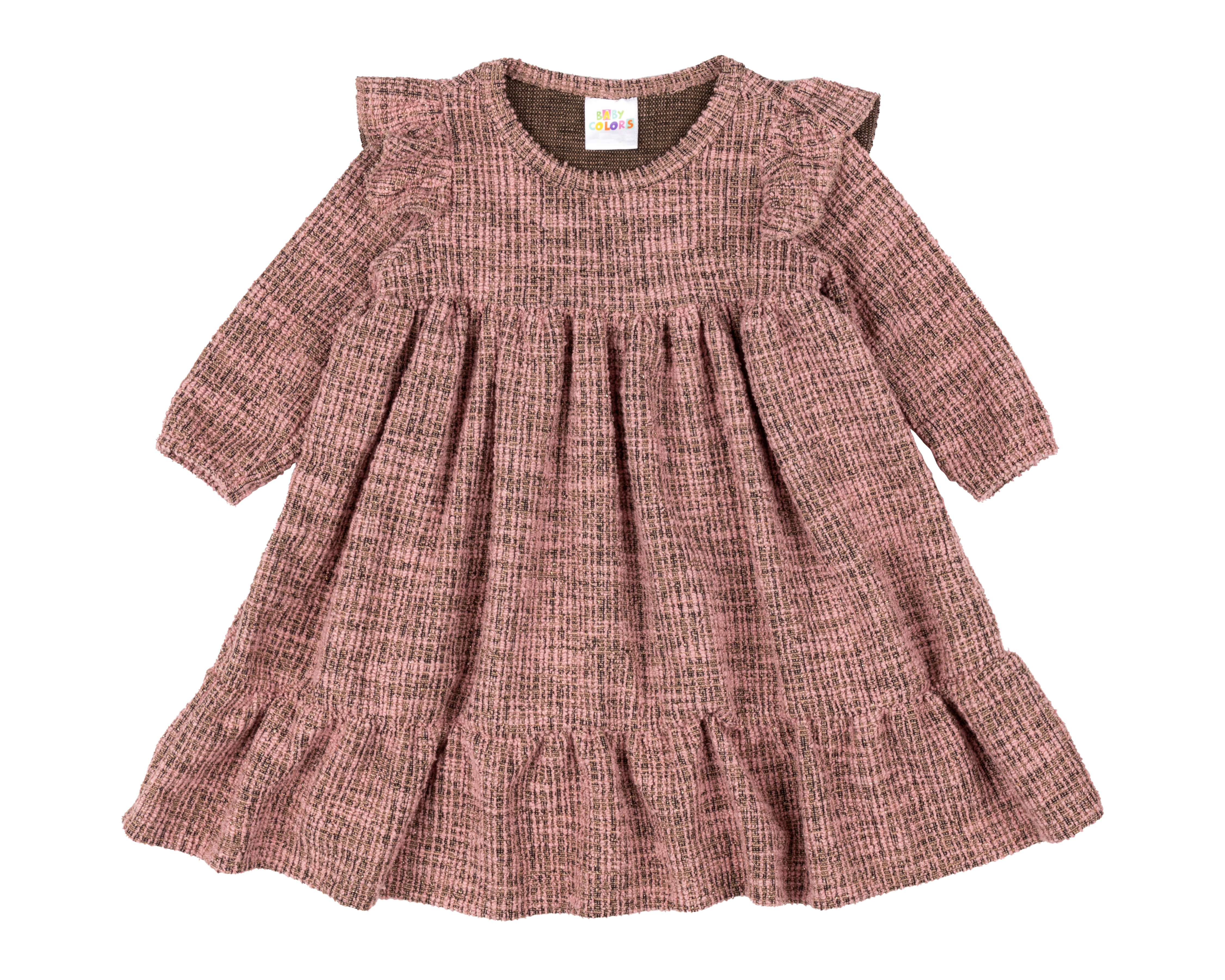 Foto 3 | Foto 3 | Vestido para Bebé Niña Baby Colors Manga Larga con Bolsa