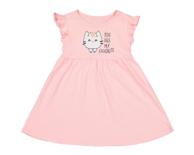 Foto 4 | Foto 4 | Vestido para Bebé Niña Refill 2 Piezas Estampado de Gatitos