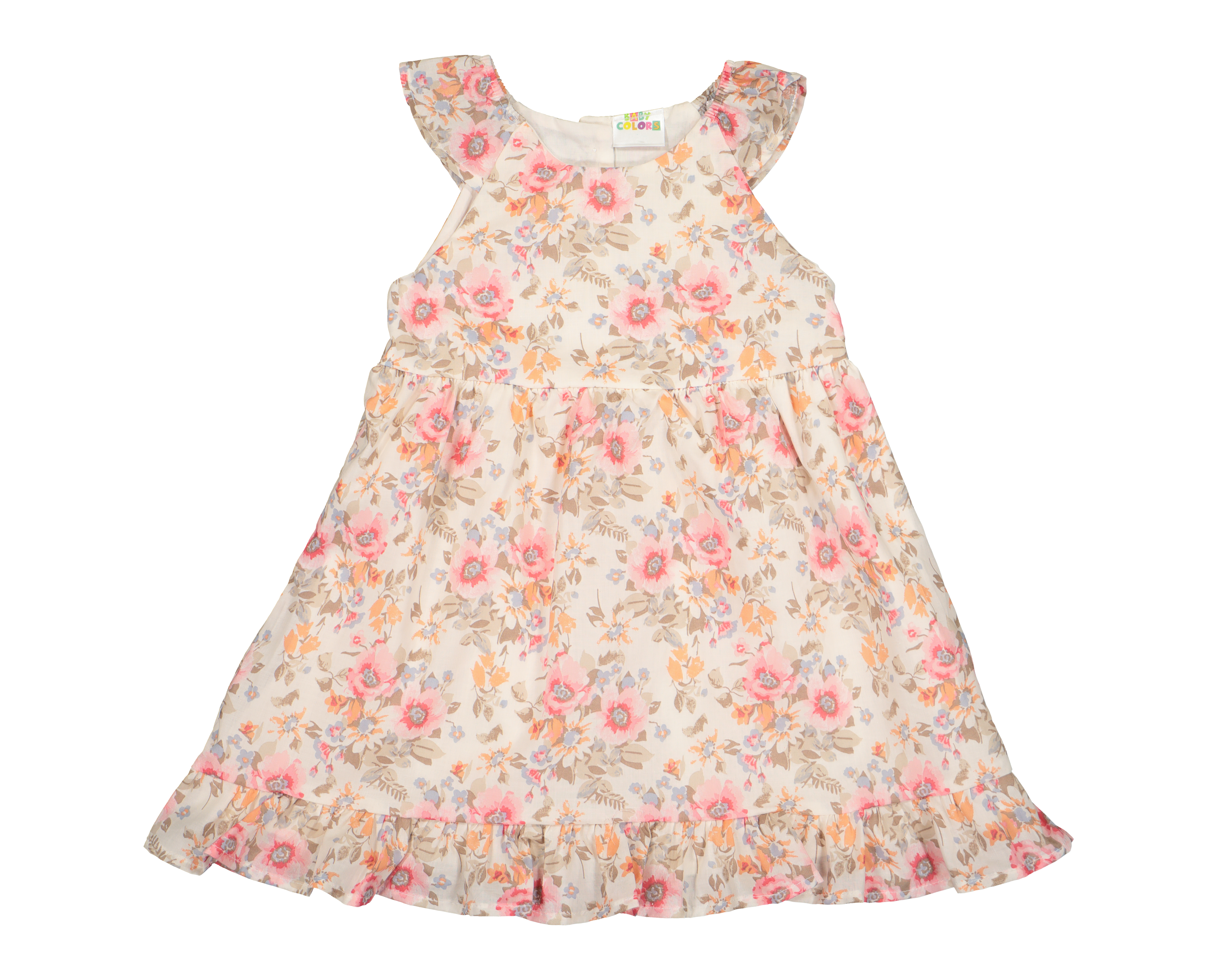 Foto 4 pulgar | Foto 3 | Vestido Baby Colors de Algodón para Bebé Niña 3 Piezas
