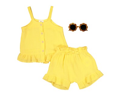 Foto 1 | Foto 1 | Conjunto de Bebé Baby Colors con Lentes 3 Piezas