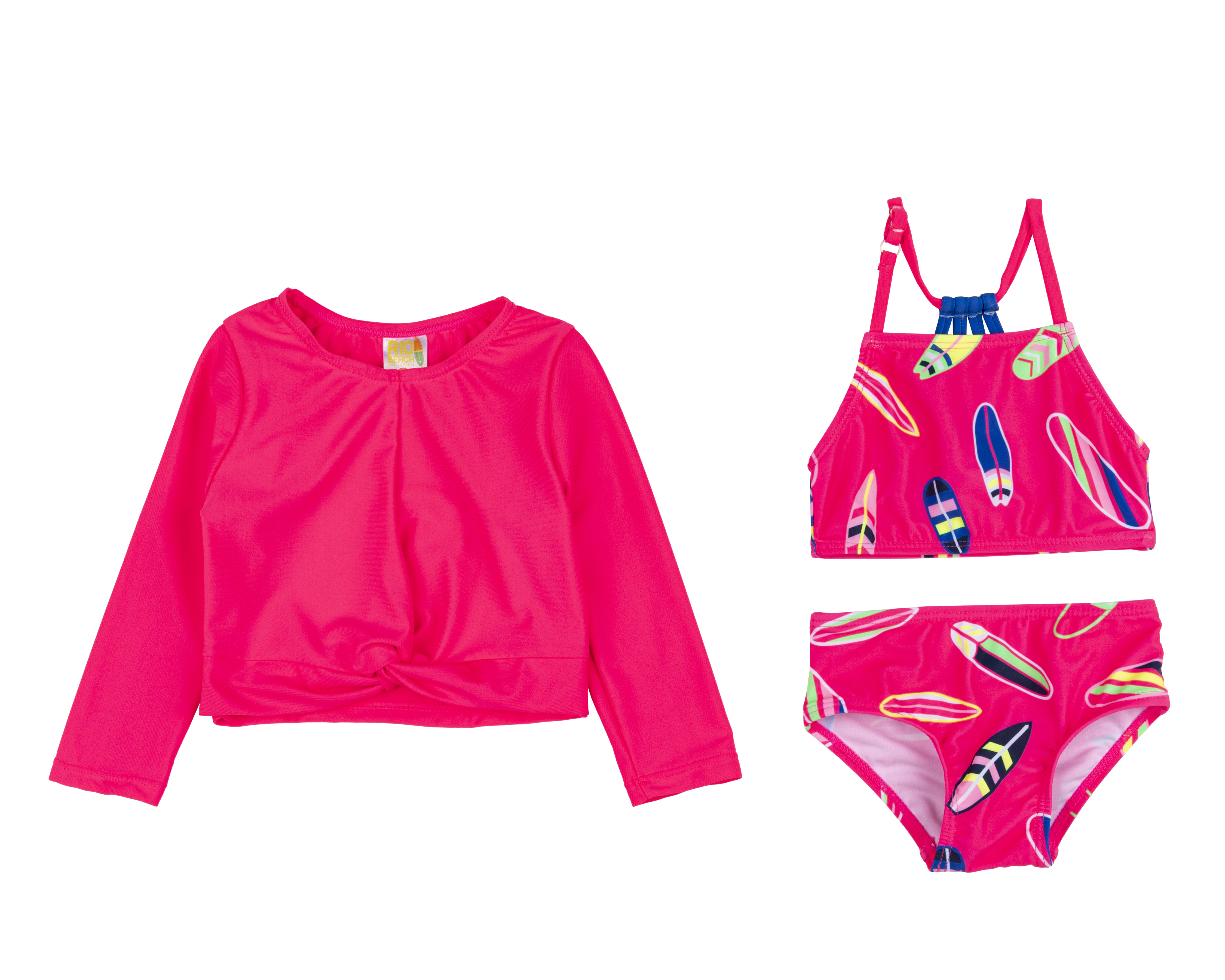 Foto 2 pulgar | Foto 1 | Traje de Baño Rio Beach Estampado para Bebé Niña