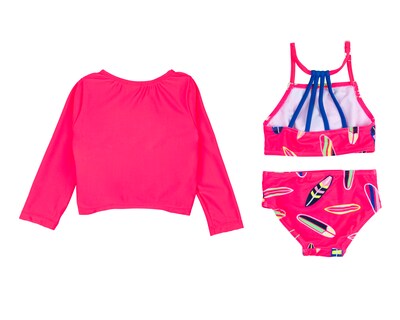 Foto 2 | Foto 2 | Traje de Baño Rio Beach Estampado para Bebé Niña