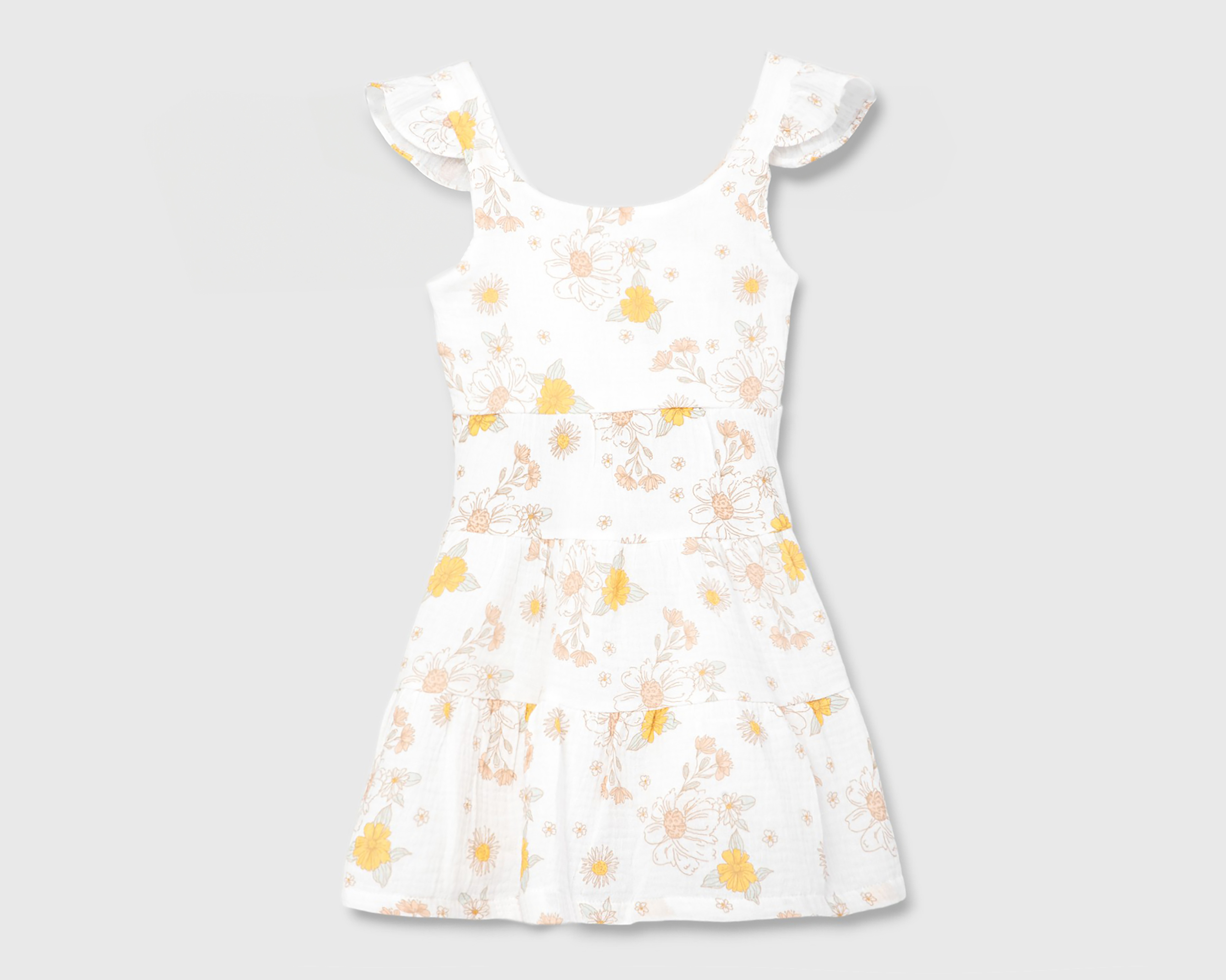 Foto 3 pulgar | Foto 2 | Vestido Blanco Baby Colors para Niña con Lentes