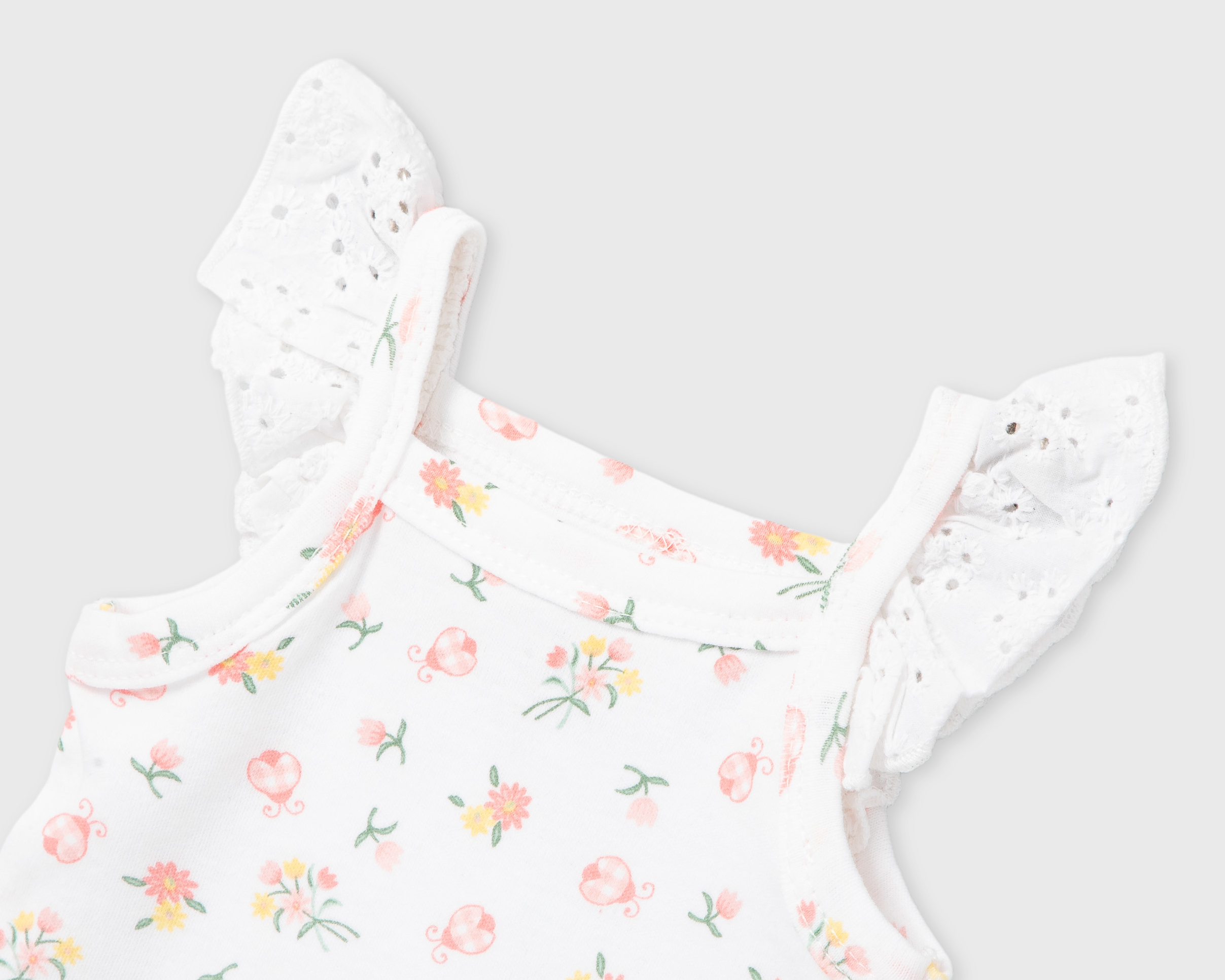 Foto 8 pulgar | Foto 7 | Conjuntos para Bebé Niña Bam-Bu Estampados 4 Piezas