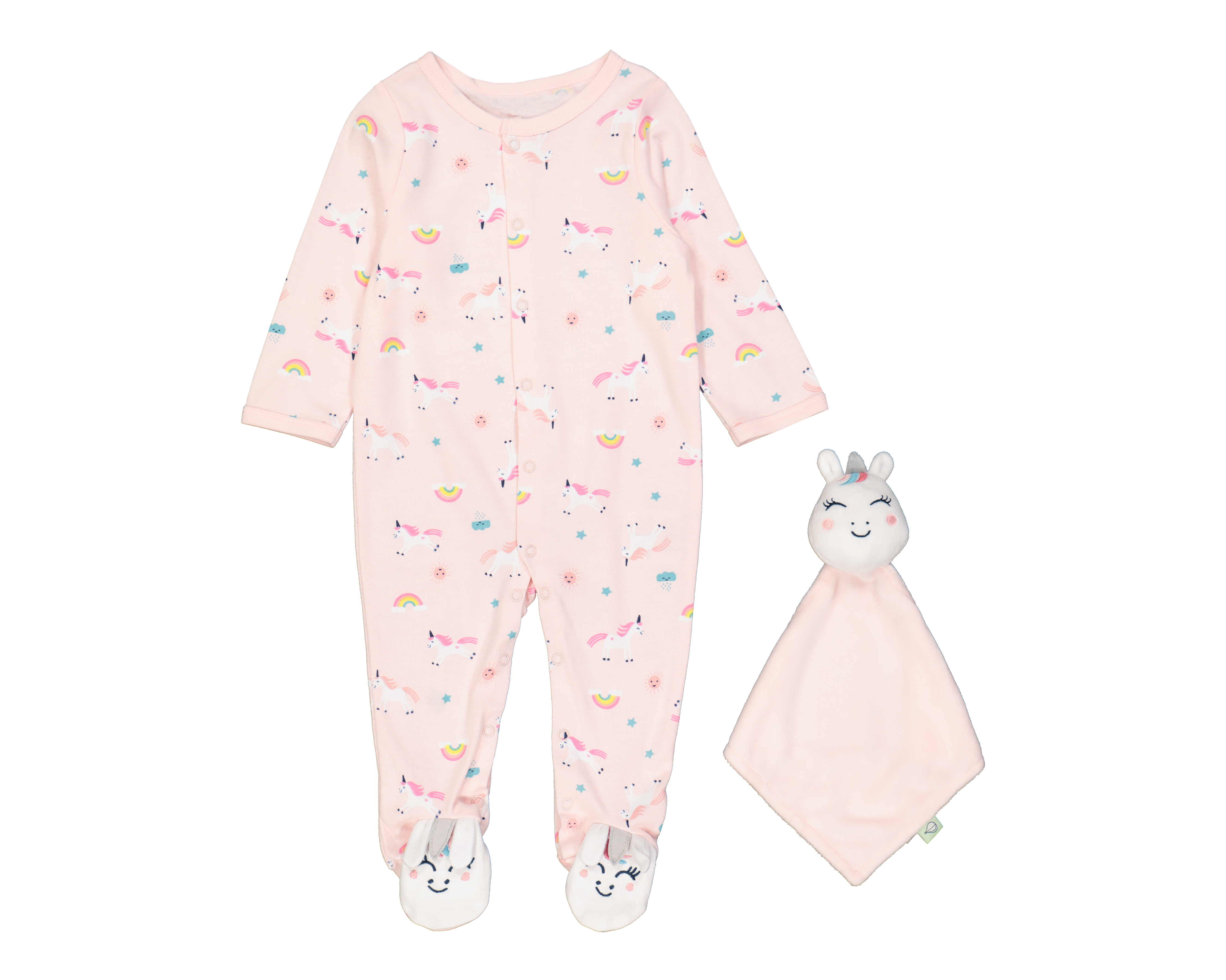 Foto 2 pulgar | Foto 1 | Mameluco y Manta Baby Colors para Bebé Niña