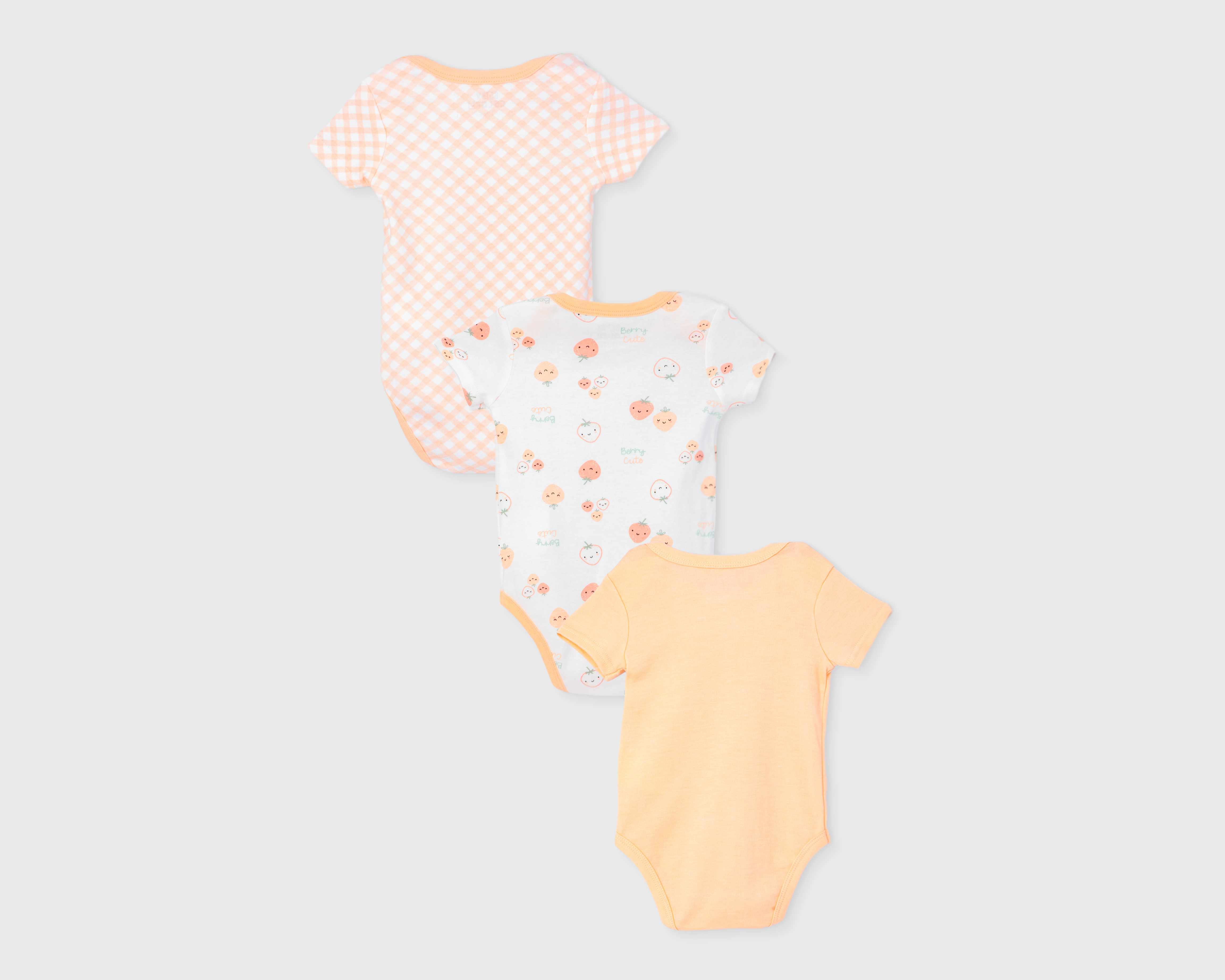 Foto 2 | Foto 2 | Pañalero para Bebé Niña Manga Corta 3 Piezas