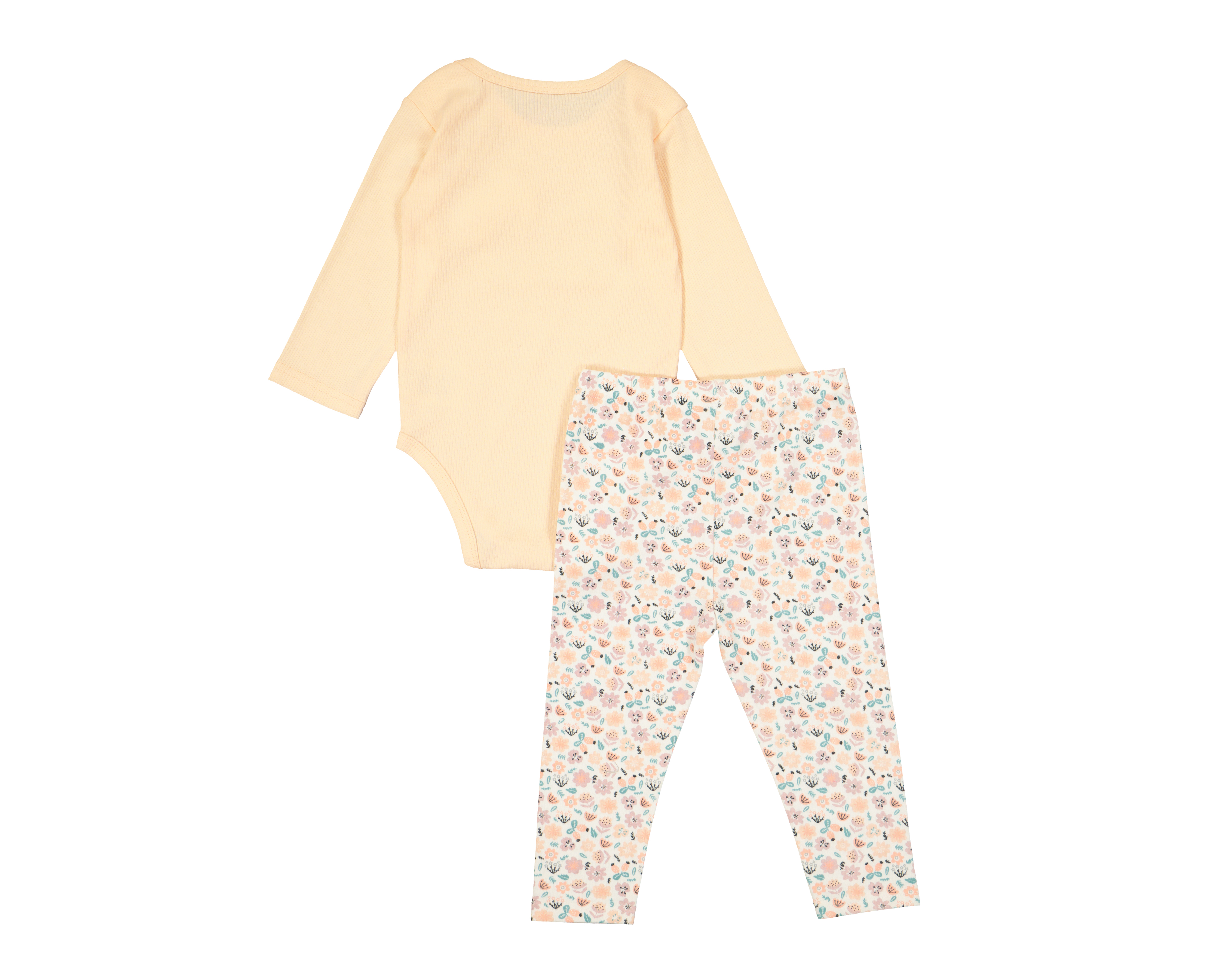 Foto 3 pulgar | Foto 2 | Conjunto Baby Colors para Bebé Niña 3 Piezas