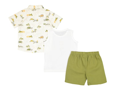 Foto 2 | Foto 2 | Camisa y Playera Baby Colors con Short para Bebé Niño