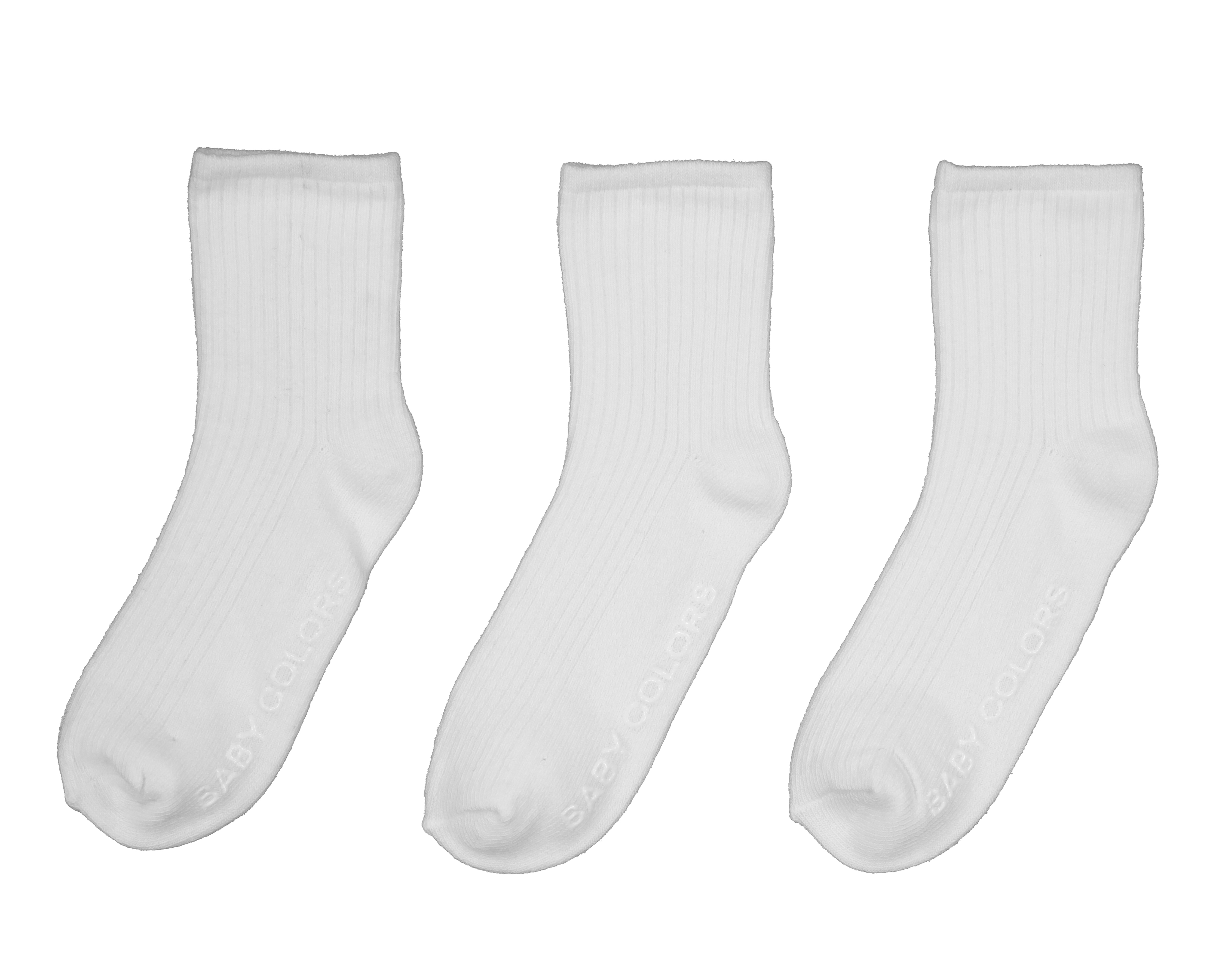 Calcetas Baby Colors para Bebé Niña 3 Pares