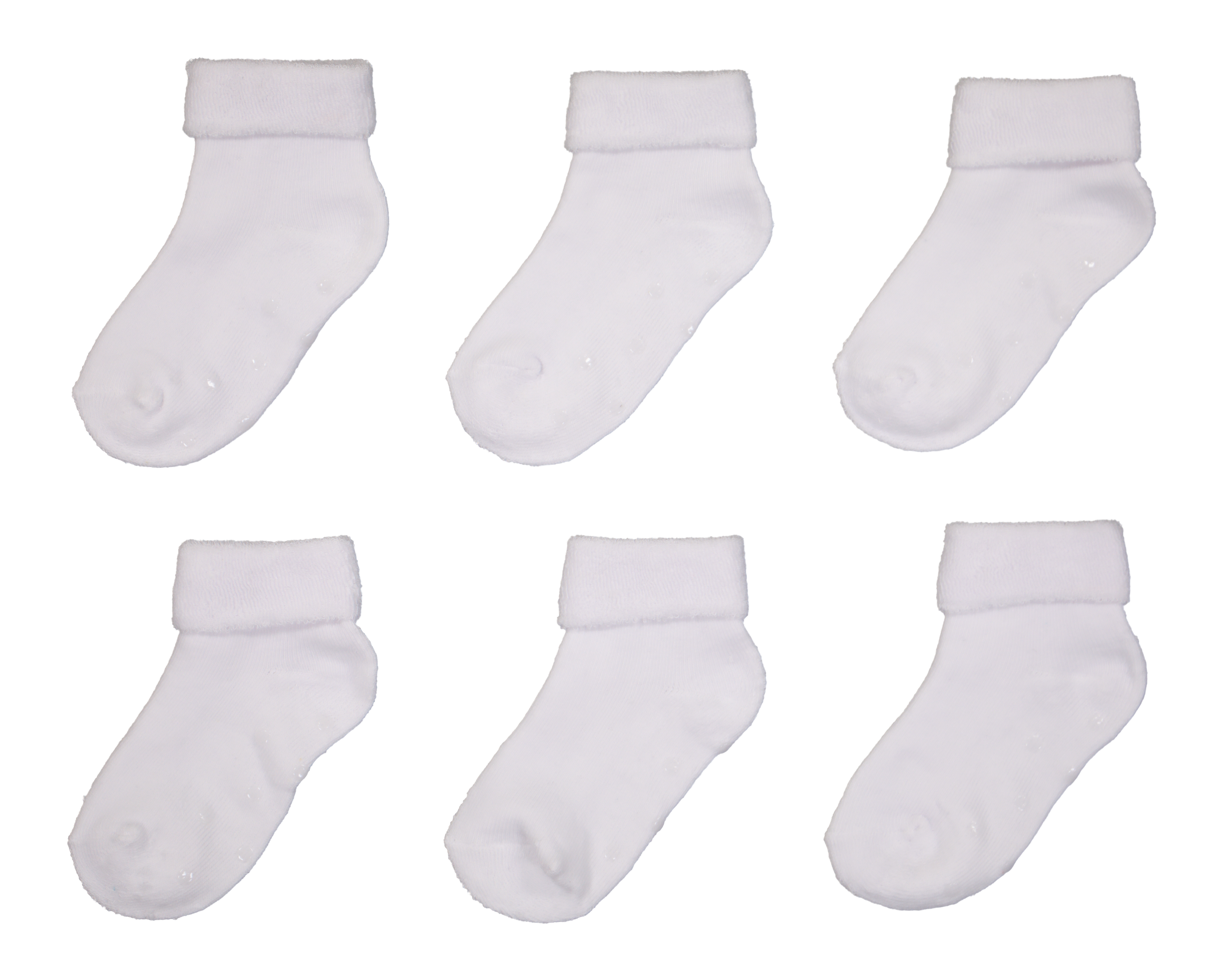 Foto 2 pulgar | Foto 1 | Calcetas Baby Colors Antiderrapantes para Bebé Niña 6 Pares
