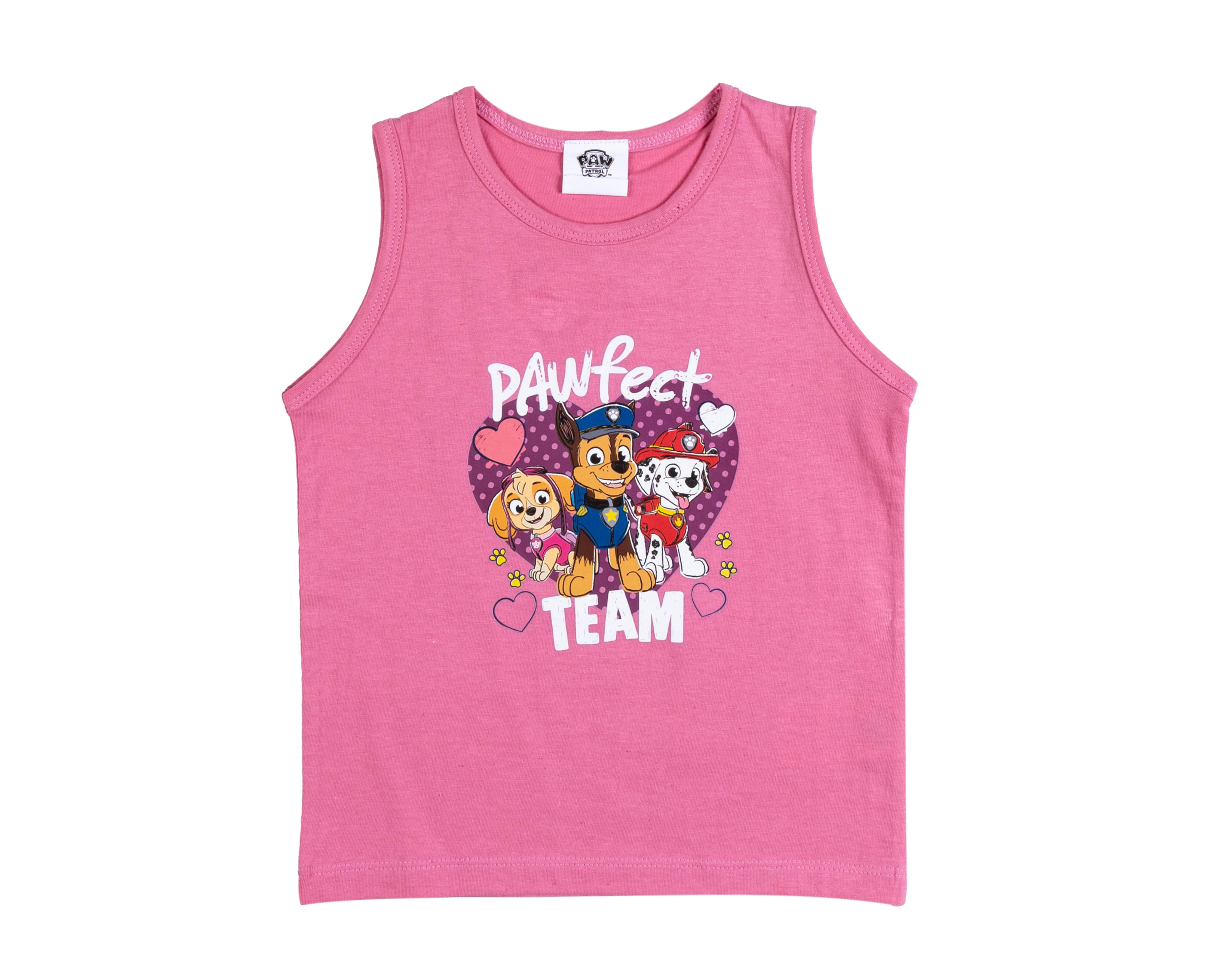 Foto 6 pulgar | Foto 5 | Camisetas Interiores Paw Patrol para Bebé Niña 3 Piezas