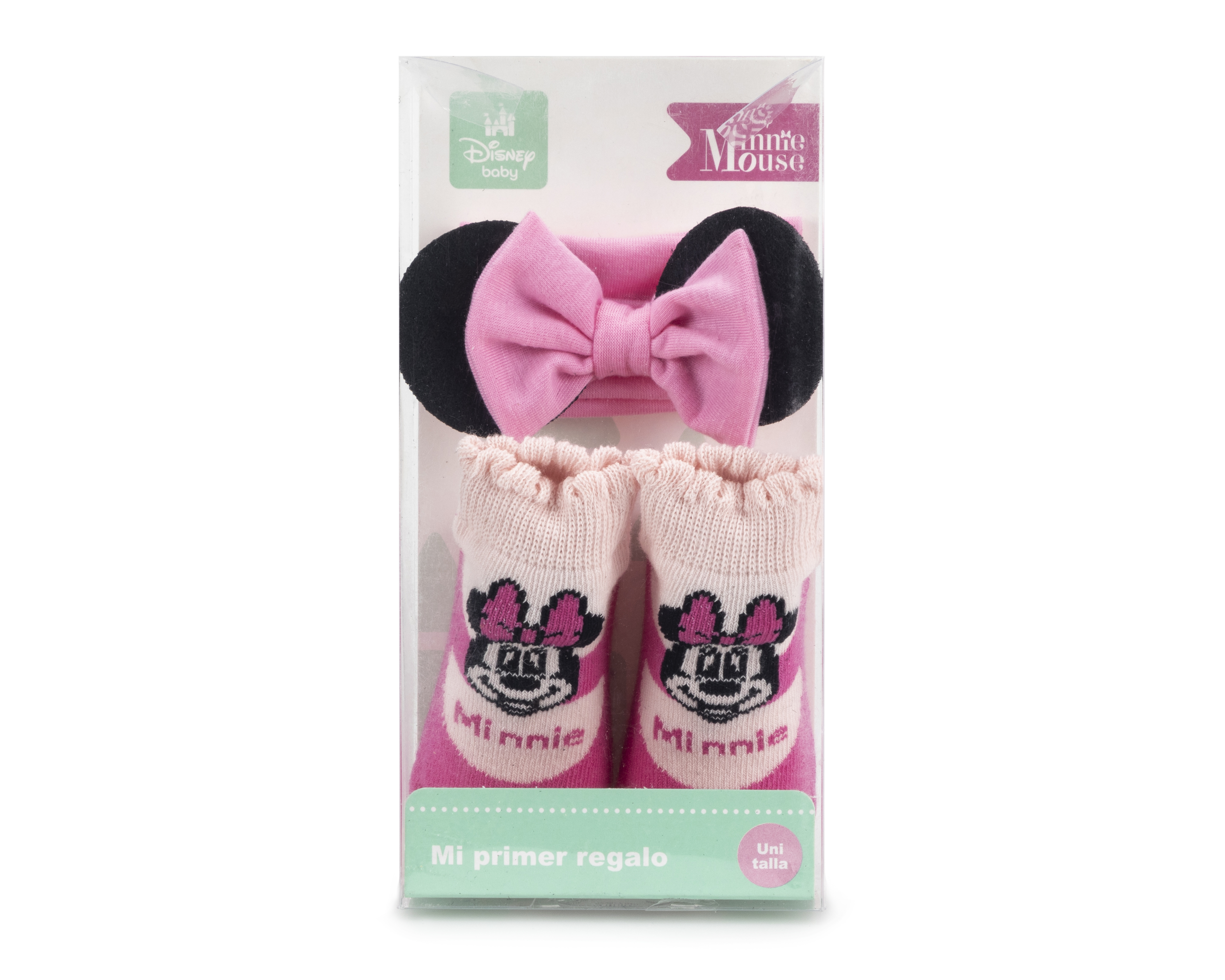 Foto 2 pulgar | Foto 1 | Caja de Regalo Disney Baby Minnie Mouse para Bebé Niña 2 Piezas