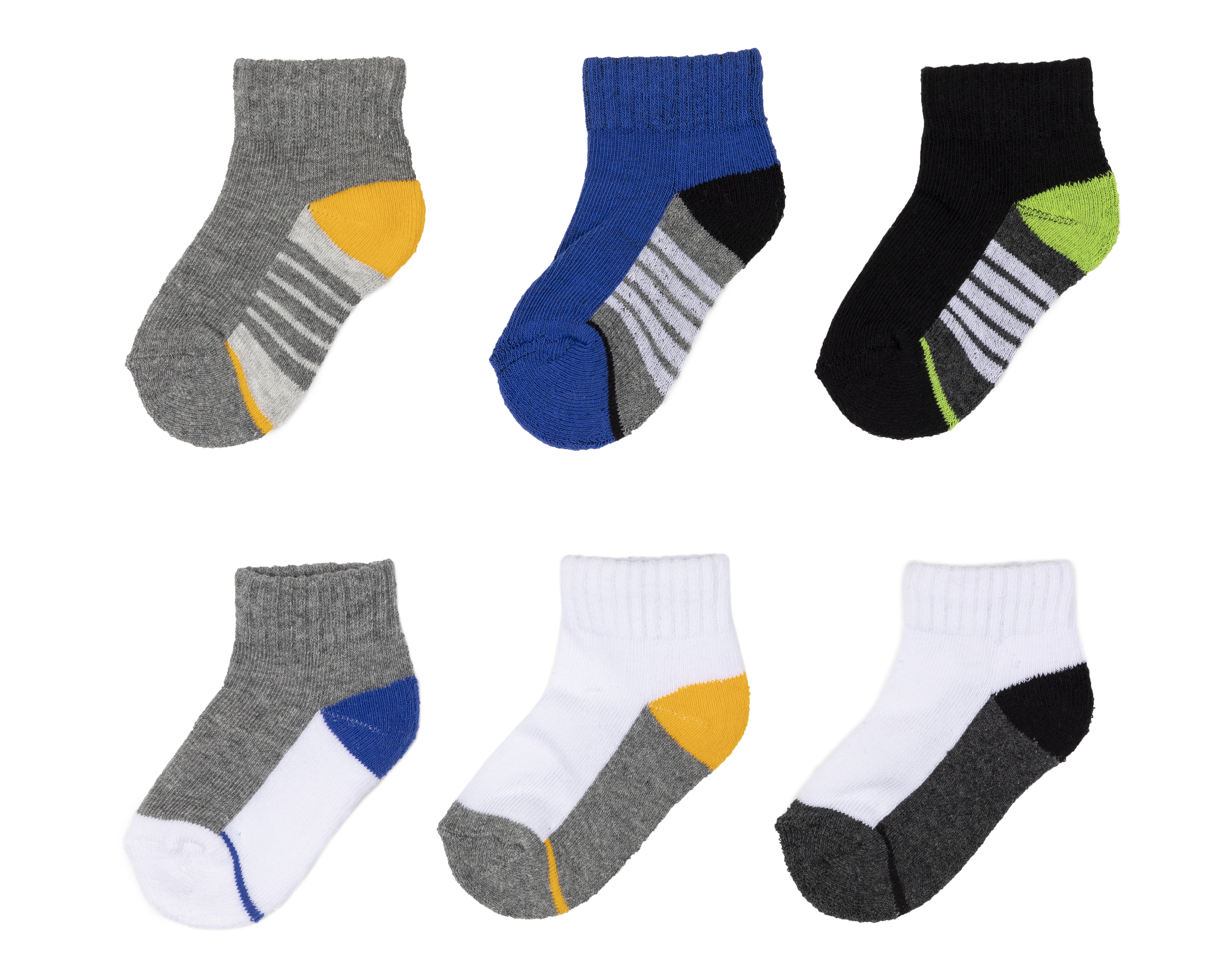Foto 2 pulgar | Foto 1 | Calcetas Baby Colors para Bebé Niño 6 Pares
