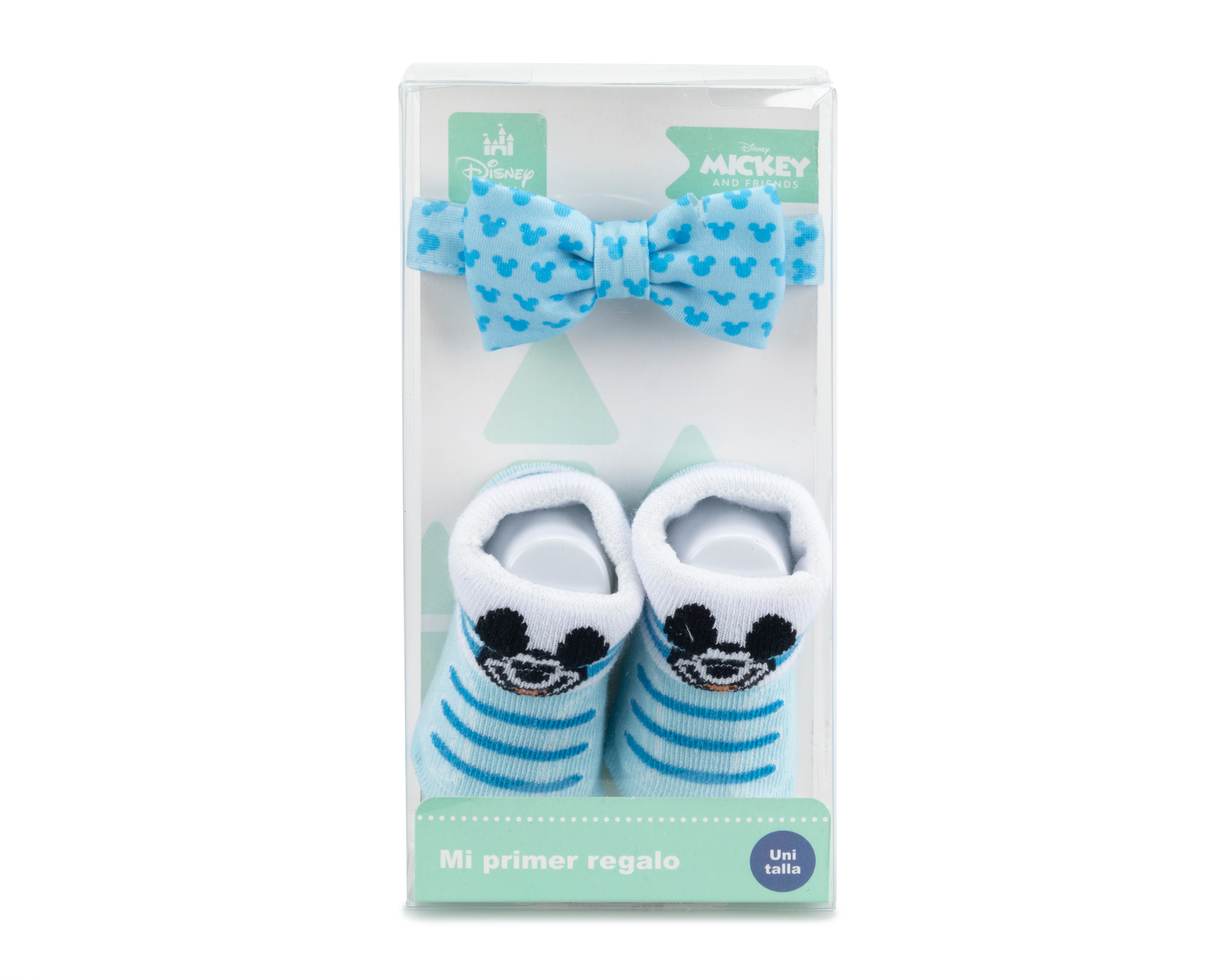 Foto 2 pulgar | Foto 1 | Caja de Regalo Disney Baby Mickey Mouse para Bebé Niña 2 Piezas