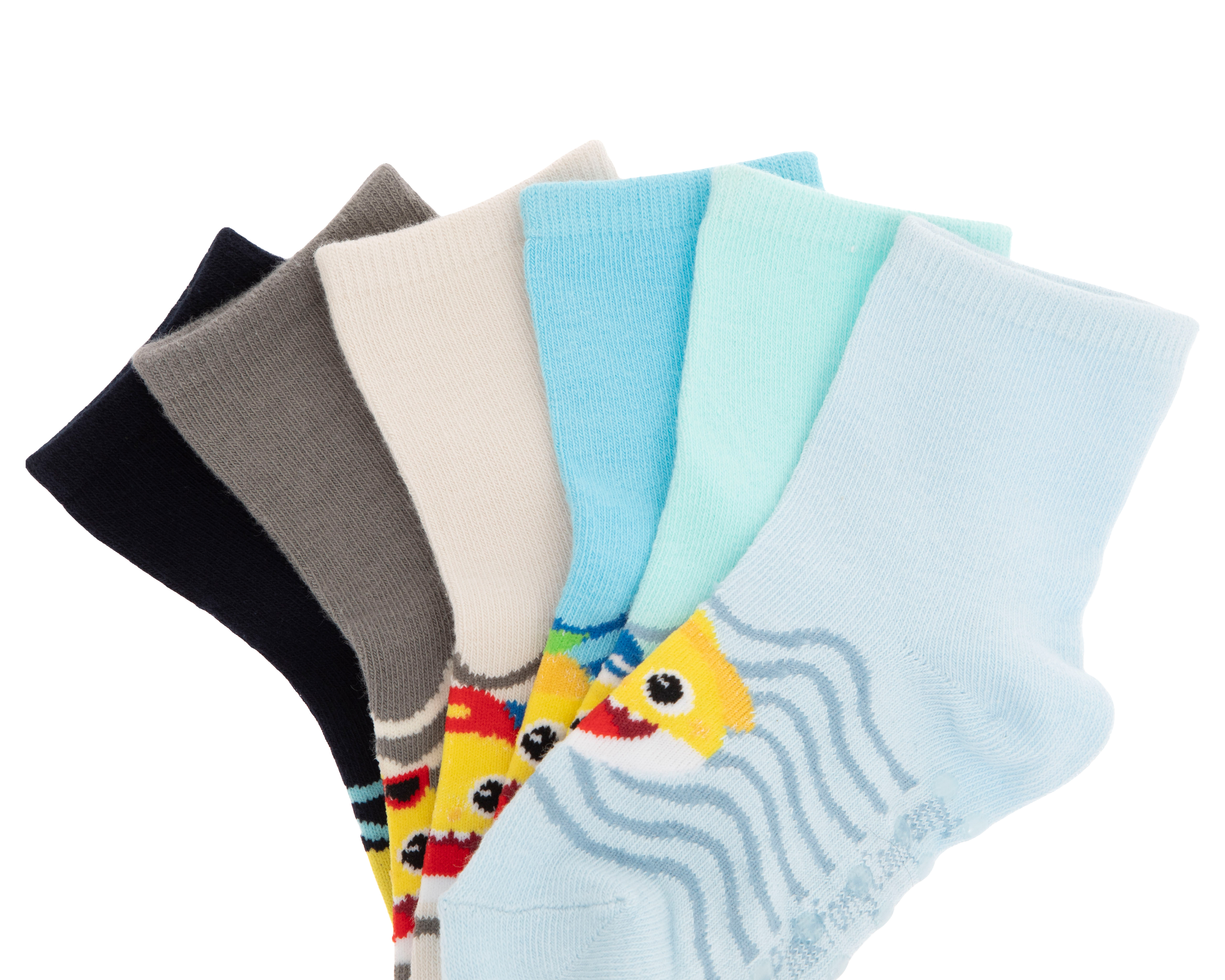 Foto 3 pulgar | Foto 2 | Calcetas para Bebé Baby Shark 6 Pares