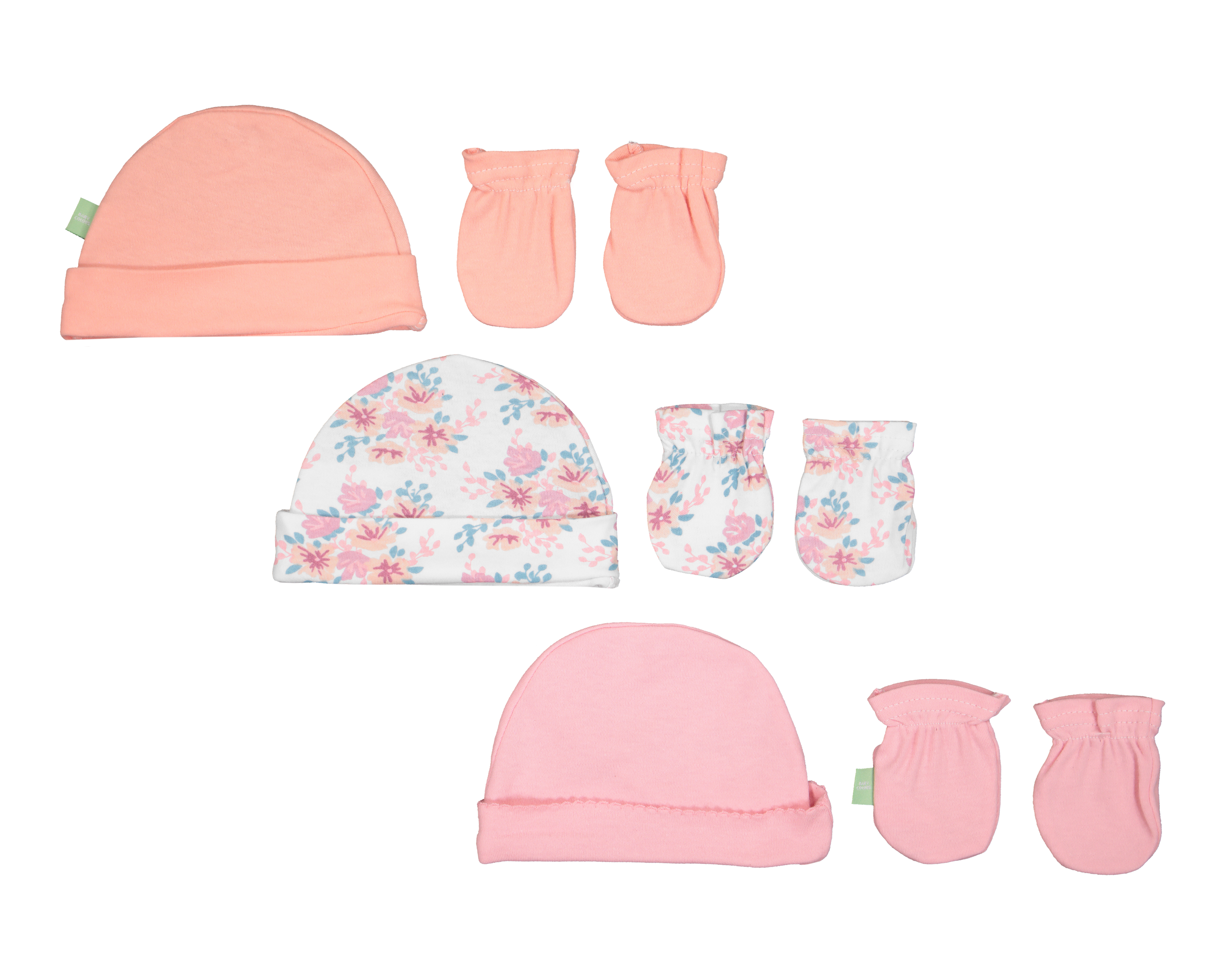 Foto 3 pulgar | Foto 2 | Gorro y Guantes Baby Colors para Bebé Niña 6 Piezas