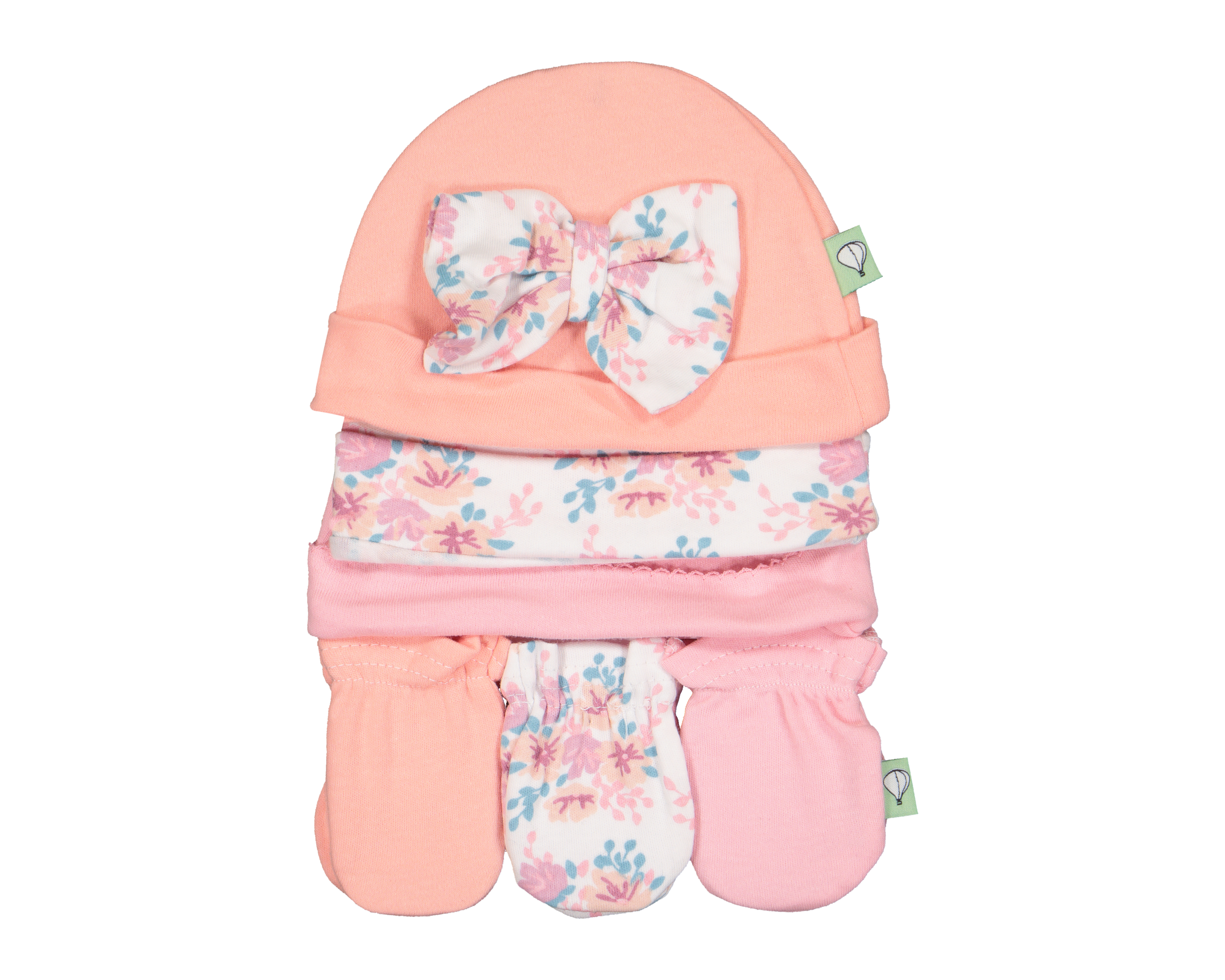 Foto 5 | Foto 5 | Gorro y Guantes Baby Colors para Bebé Niña 6 Piezas