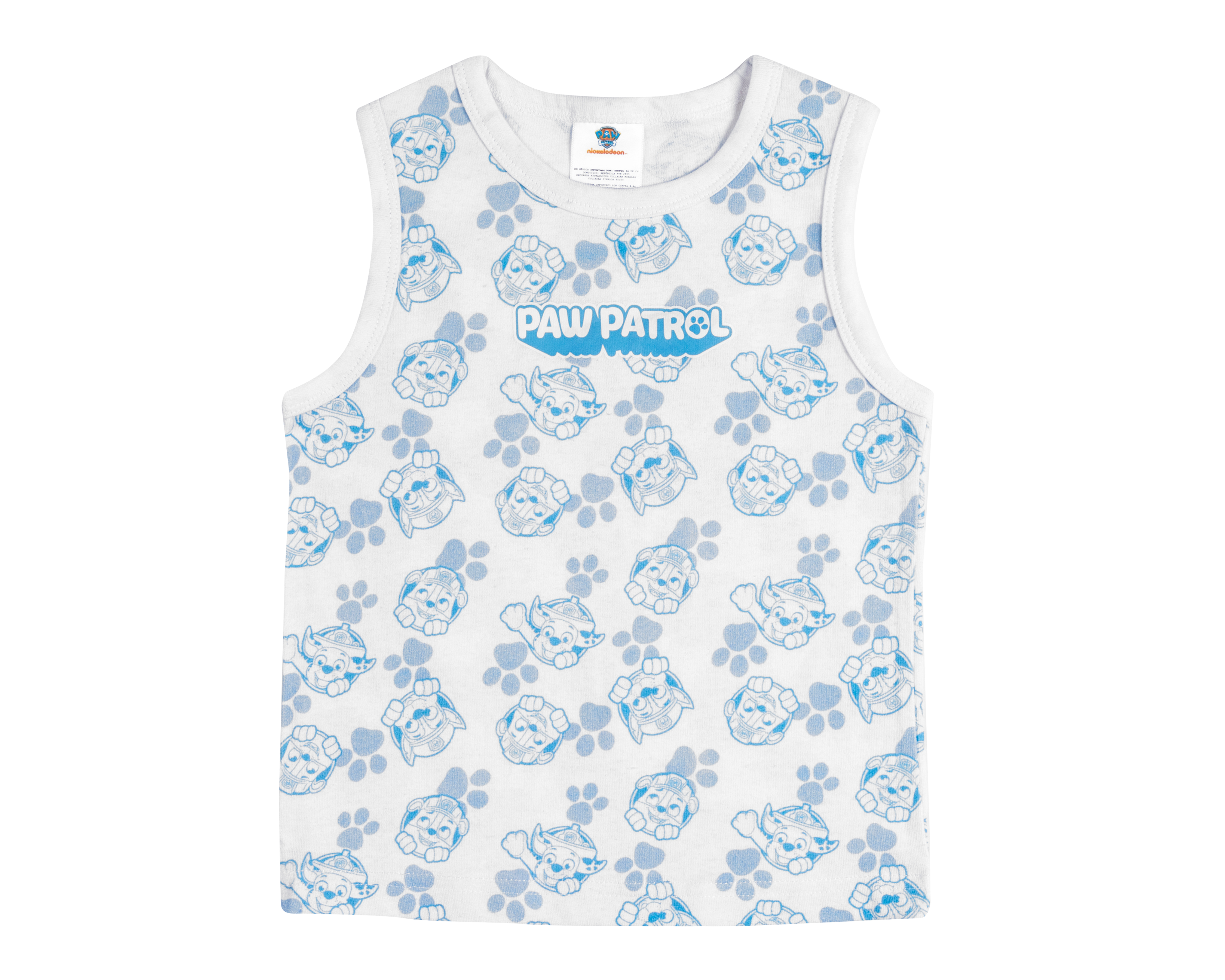 Foto 6 pulgar | Foto 5 | Camiseta Interior Paw Patrol para Bebé Niño 3 Piezas