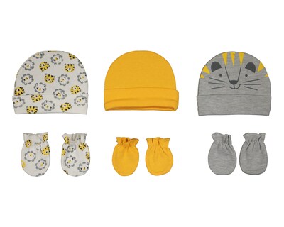 Foto 1 | Foto 1 | Gorro y Guantes Baby Colors para Bebé 6 Piezas